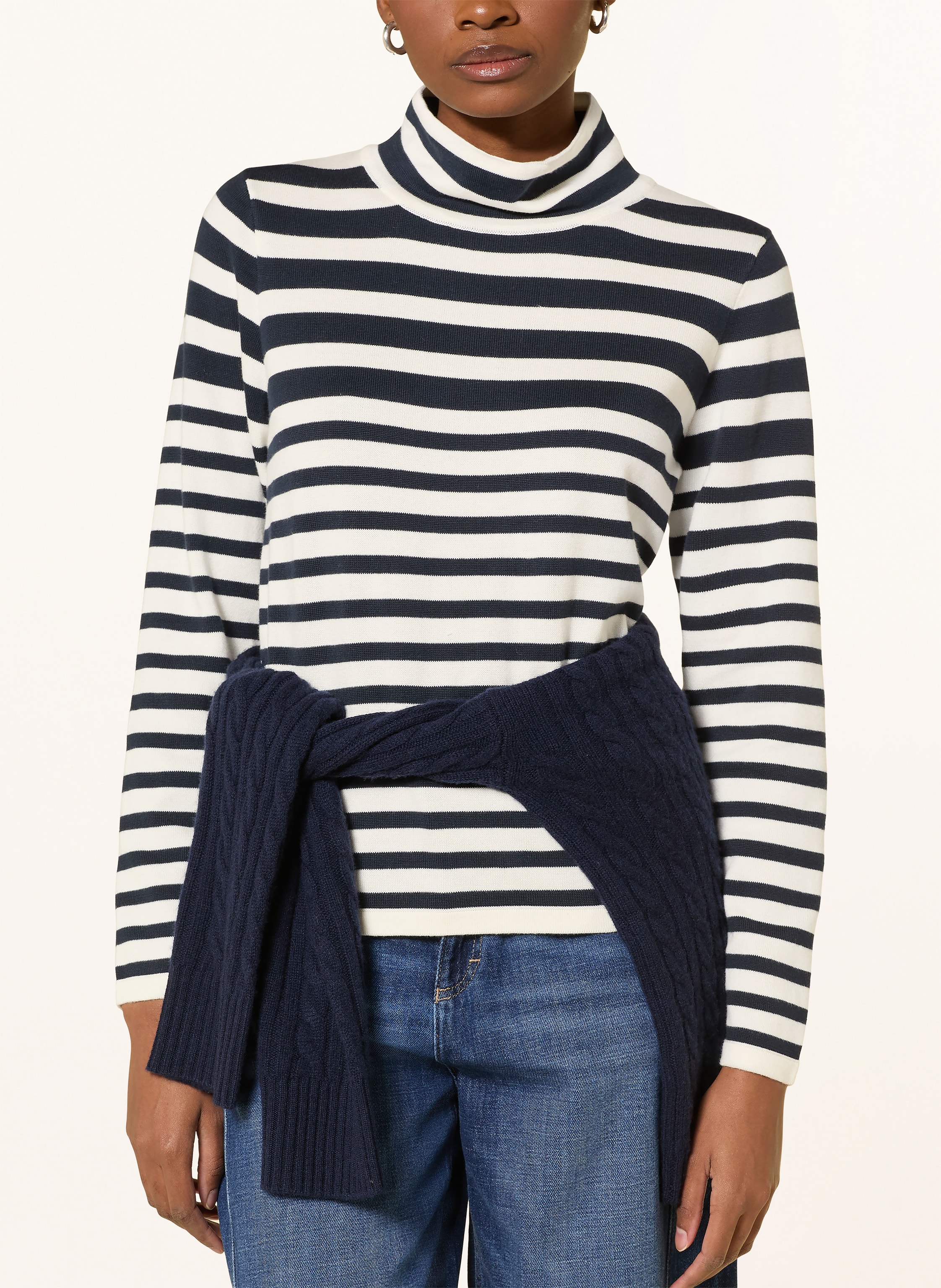 Thumbnail - Brax Rollkragenpullover Lesley blau