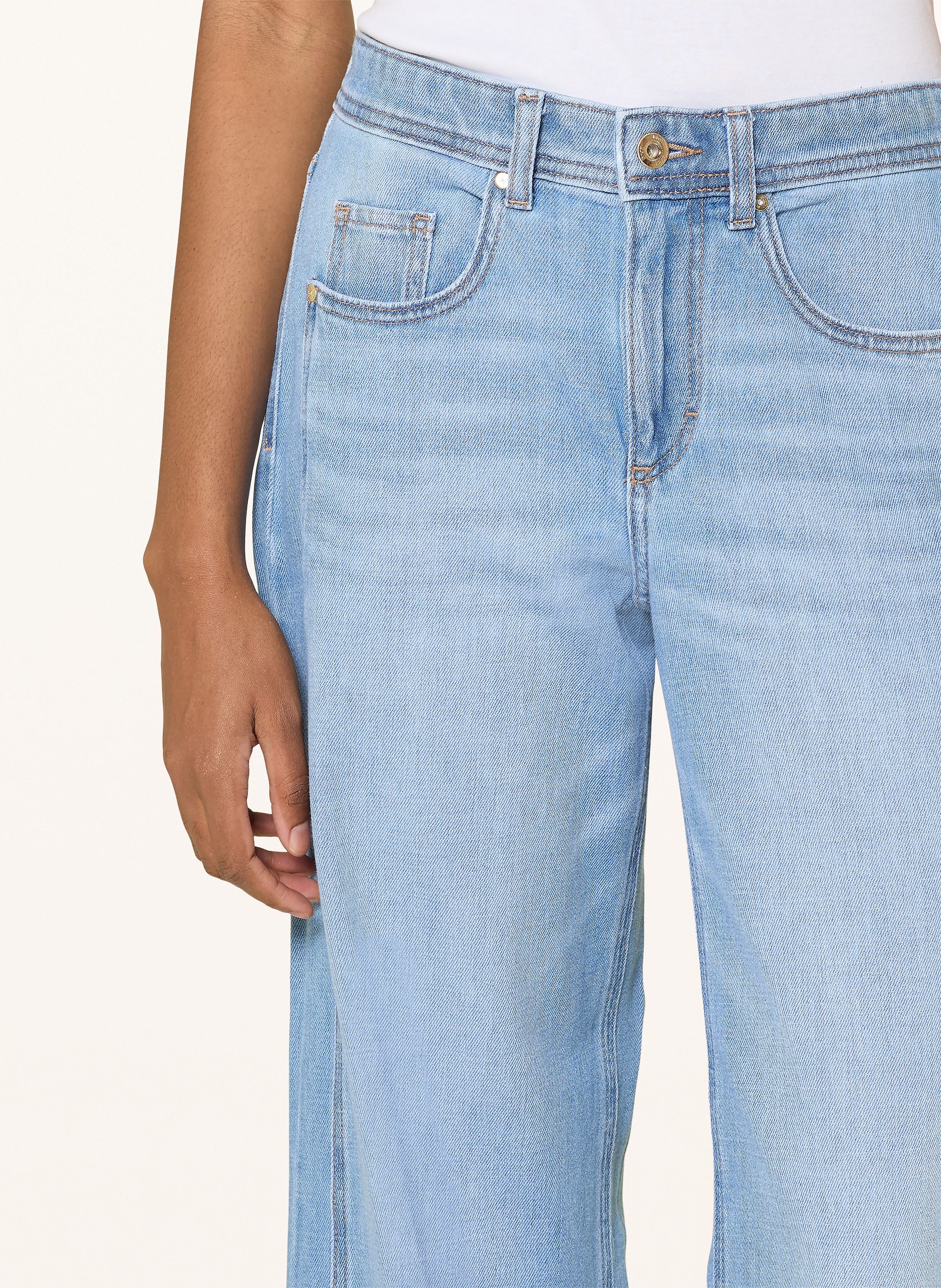 Thumbnail - Brax Wide Leg Jeans Morgan blau