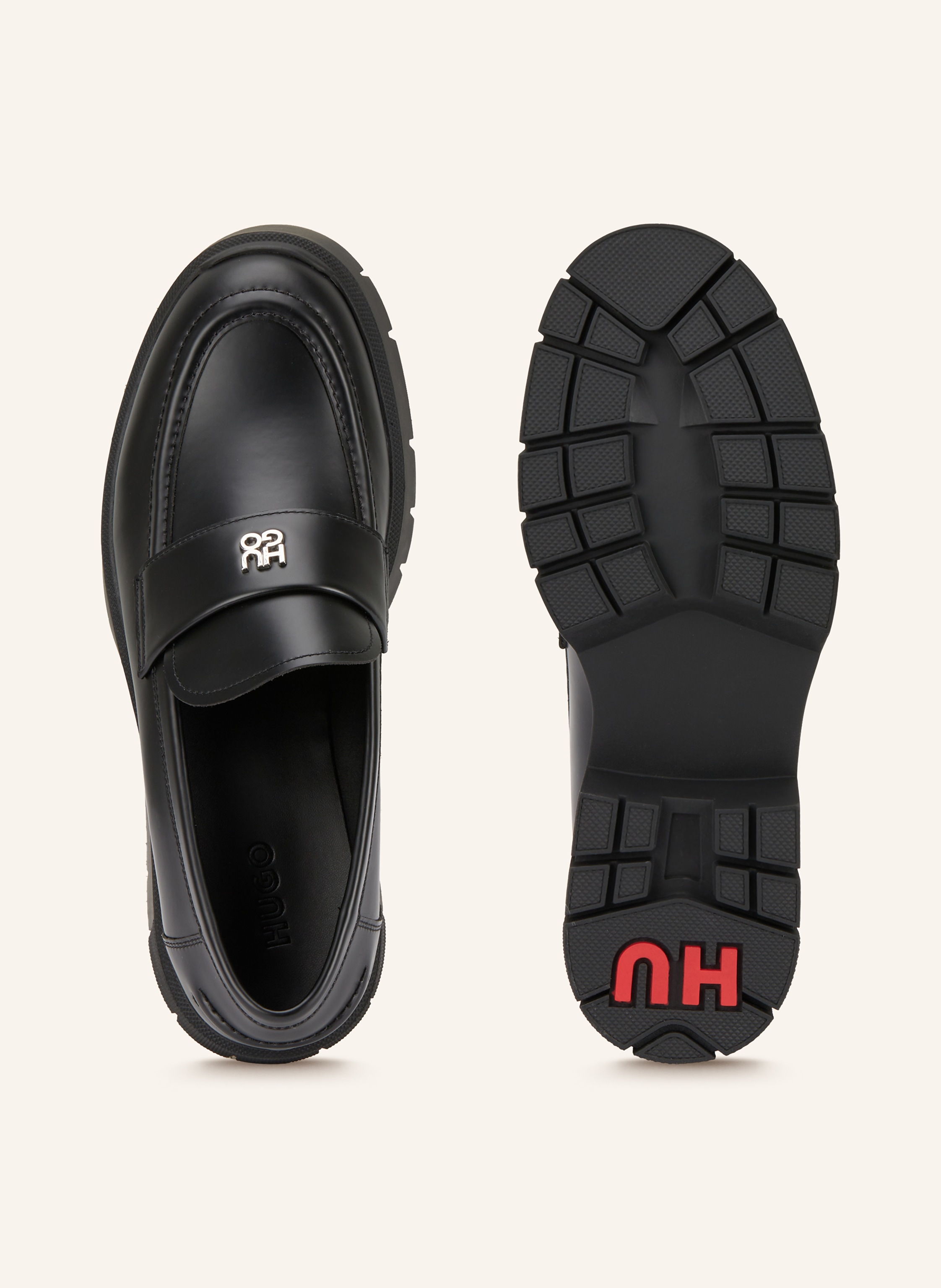 Thumbnail - Hugo Loafer Kris schwarz