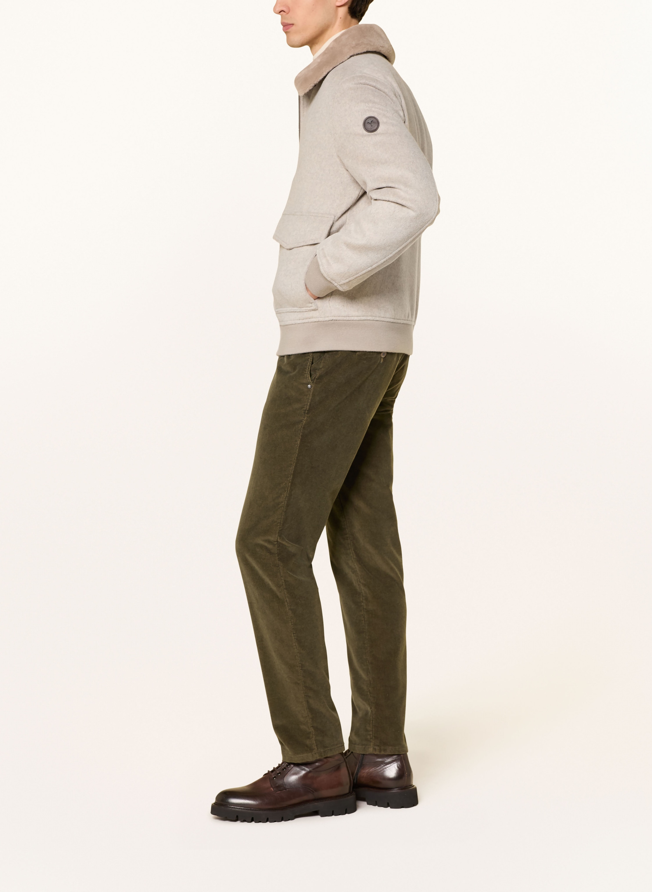 Thumbnail - Brax Cordhose Fabio Tt Modern Fit gruen