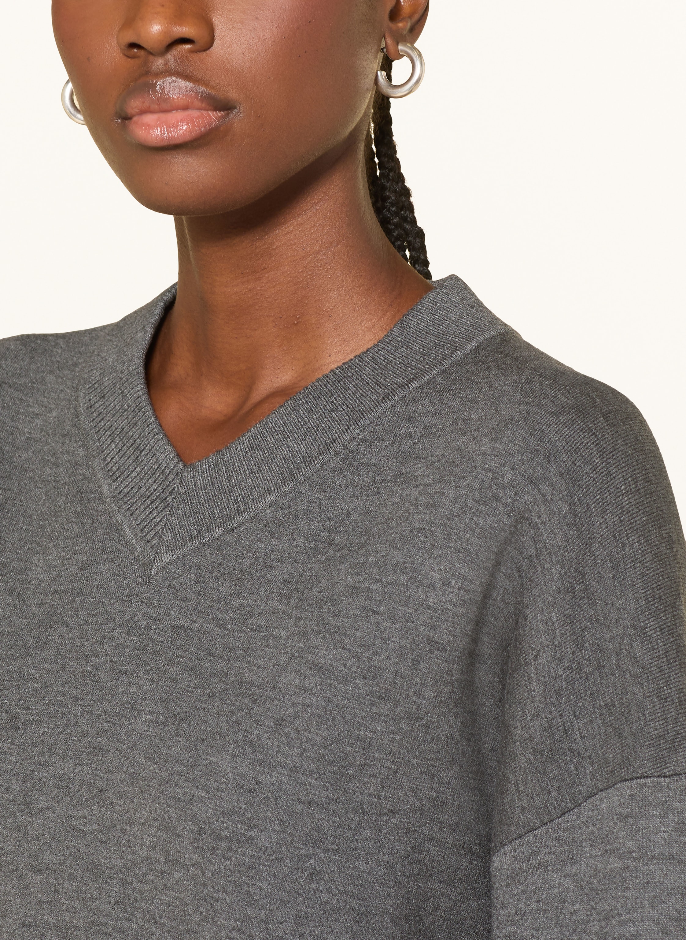 Thumbnail - Samsøe Samsøe Pullover Salula grau