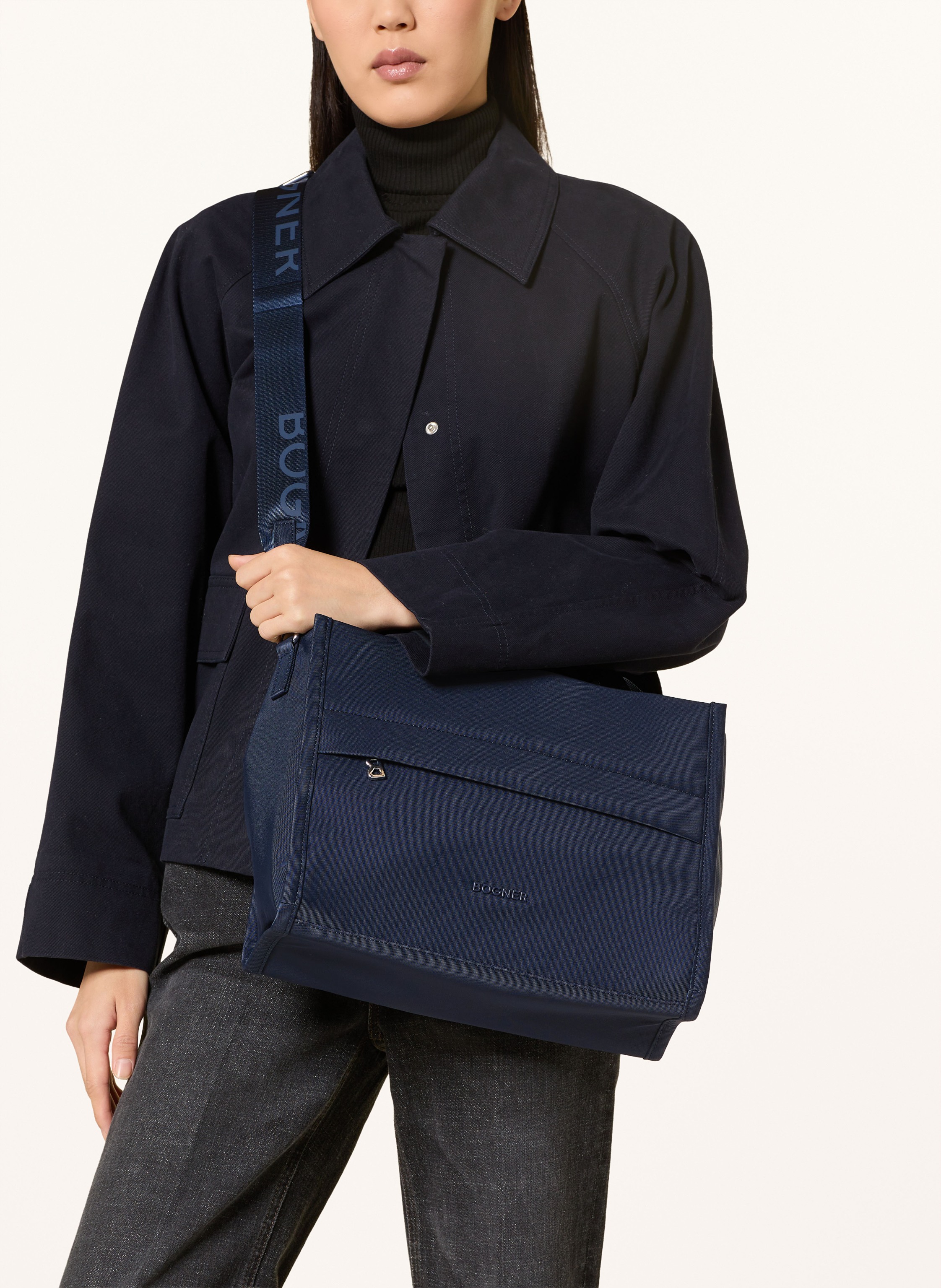 Thumbnail - Bogner Handtasche Maxon Maylin blau