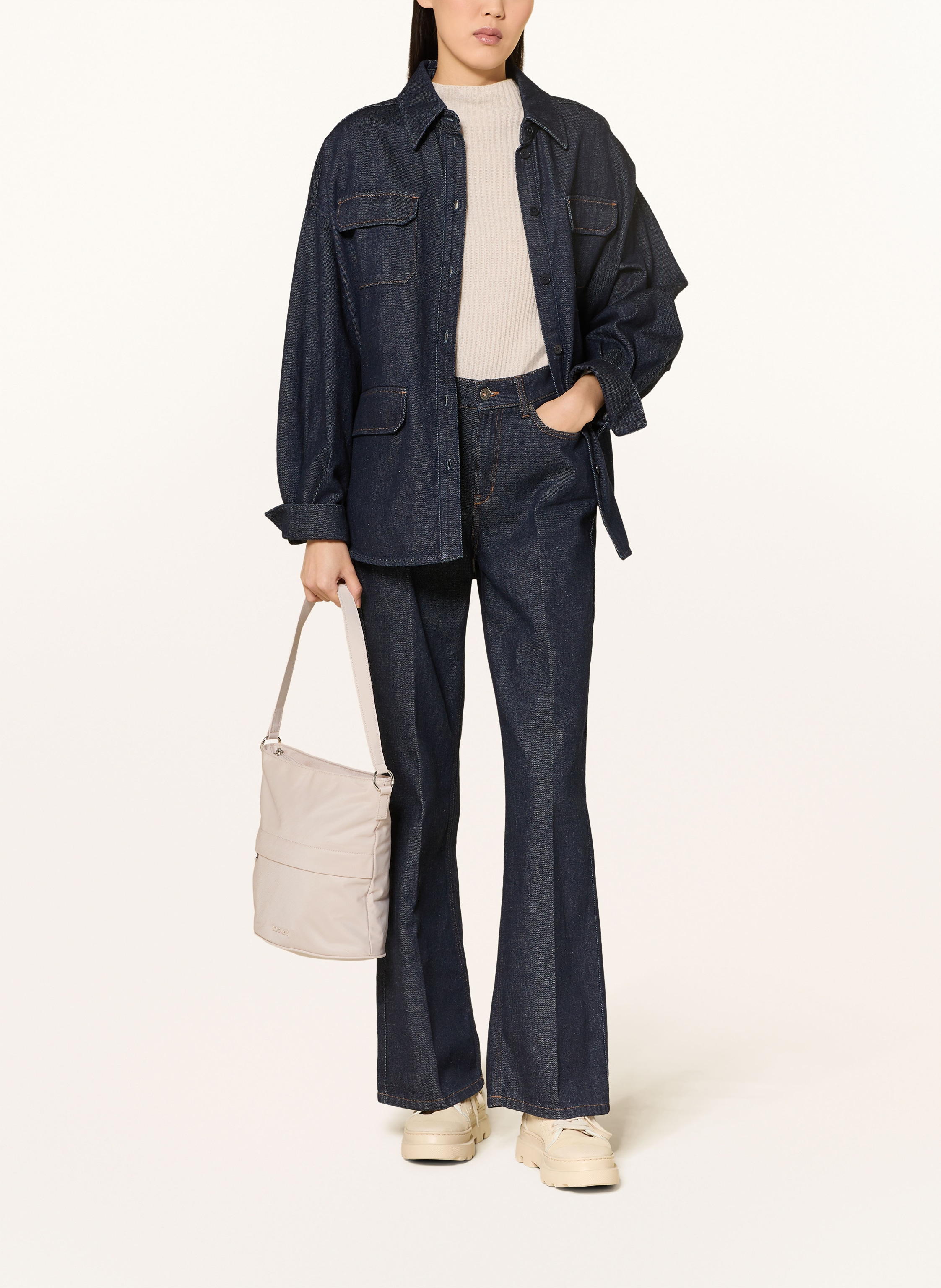 Thumbnail - Bogner Schultertasche beige