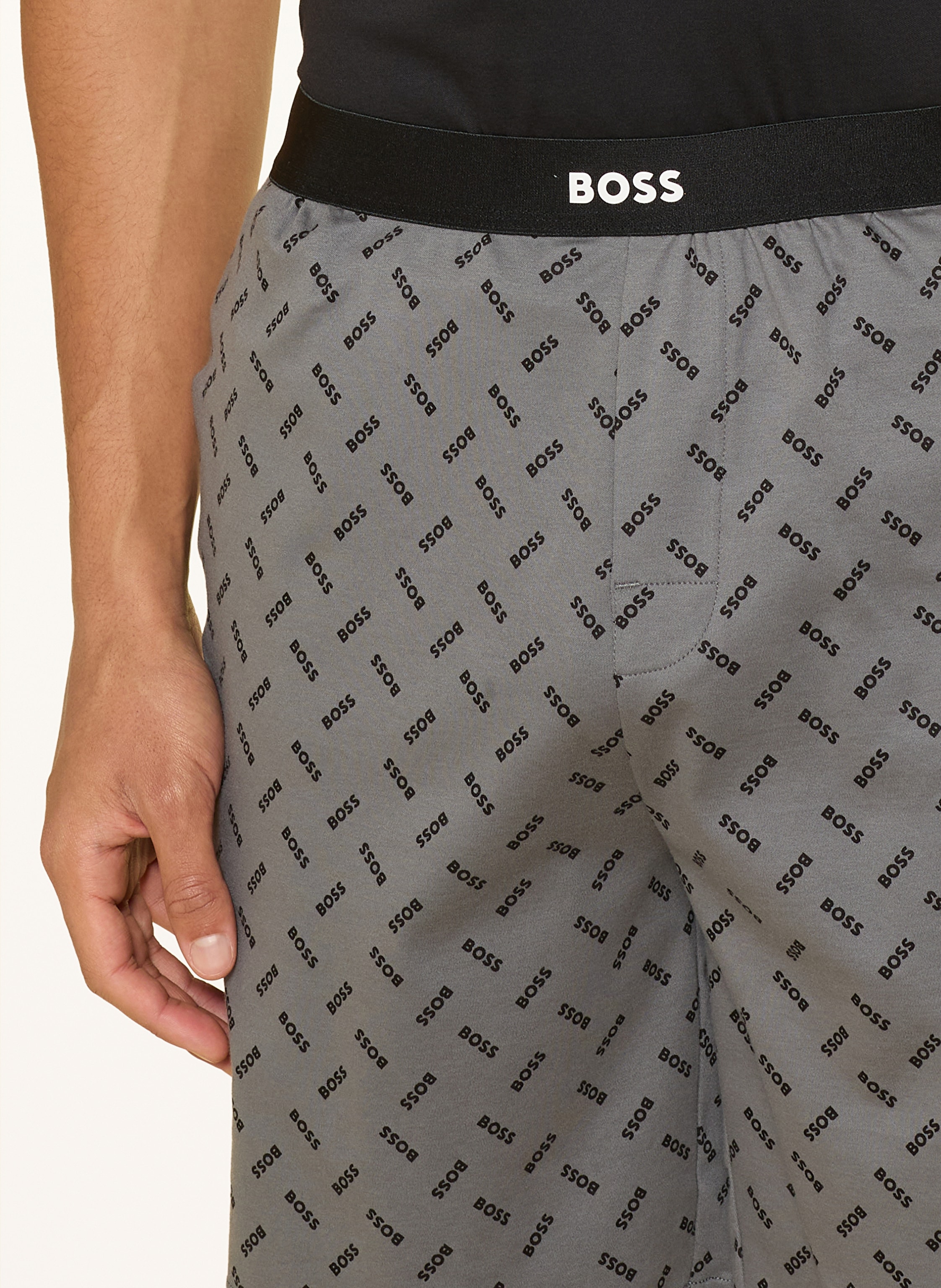 Thumbnail - Boss Schlafanzug Relax grau