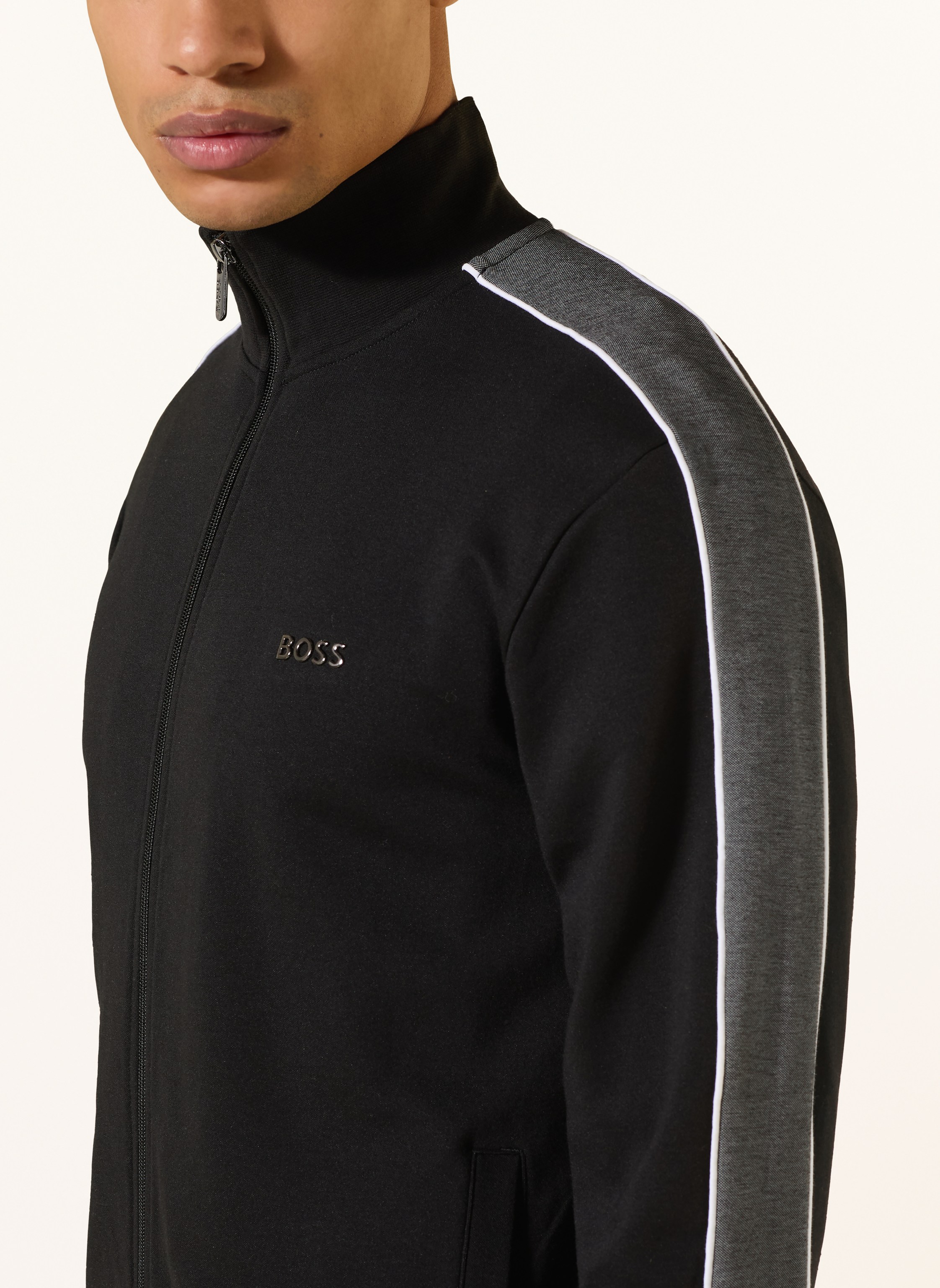 Thumbnail - Boss Trainingsjacke Tracksuit Jacket schwarz