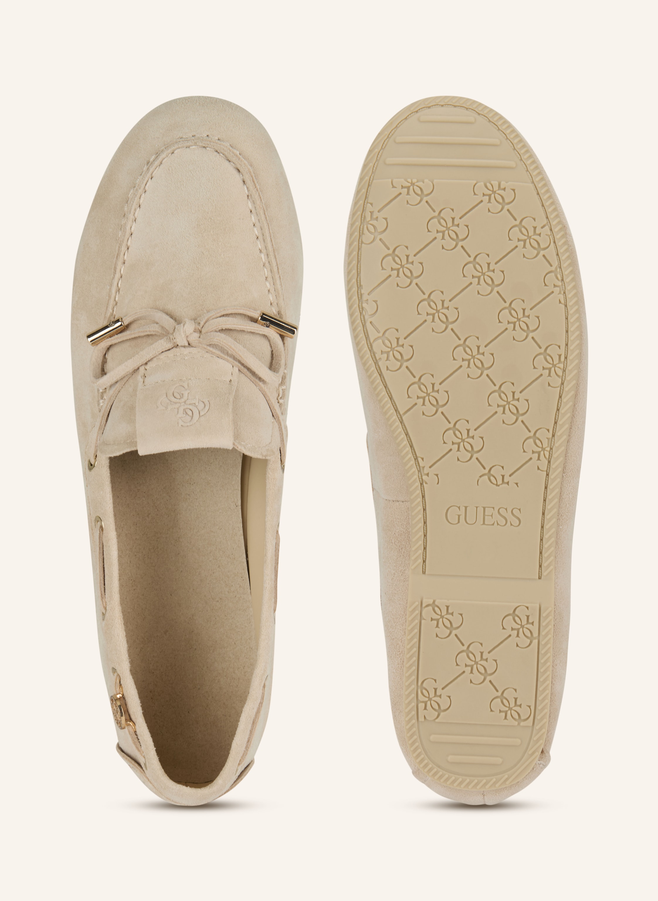 Thumbnail - Guess Bootsschuhe Aisha beige