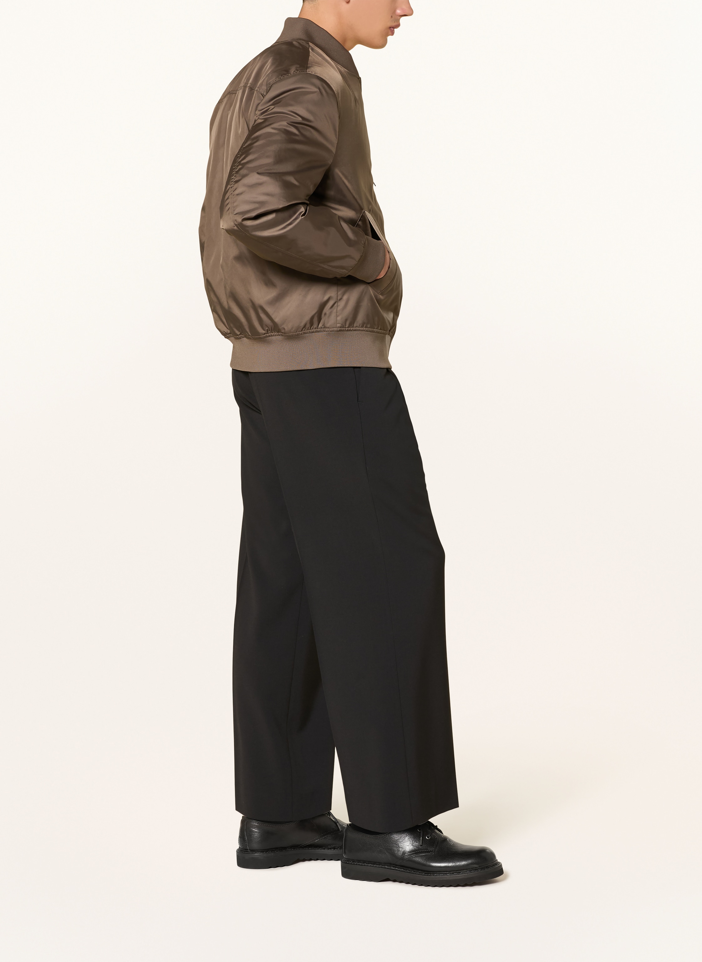 Thumbnail - Drykorn Chino Leek_Wide Wide Fit schwarz