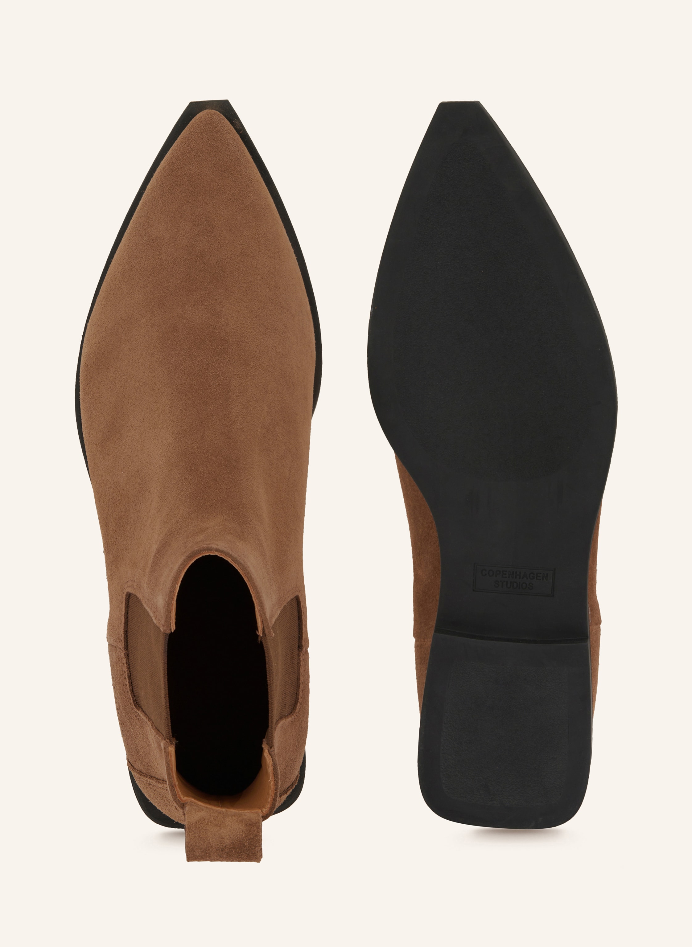Thumbnail - Copenhagen Studios Chelsea-Boots cph410 braun