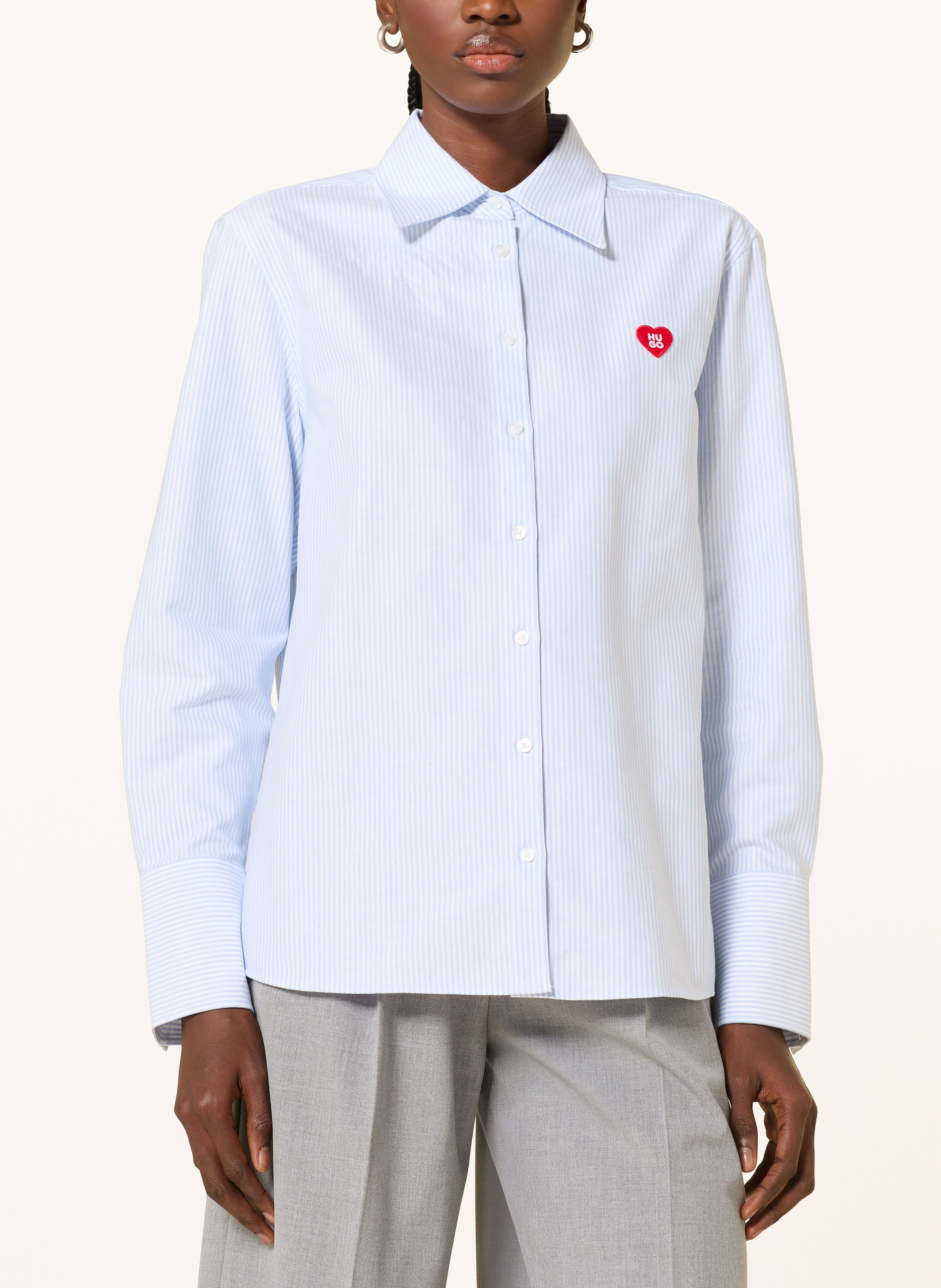 Thumbnail - Hugo Hemdbluse Erselia blau