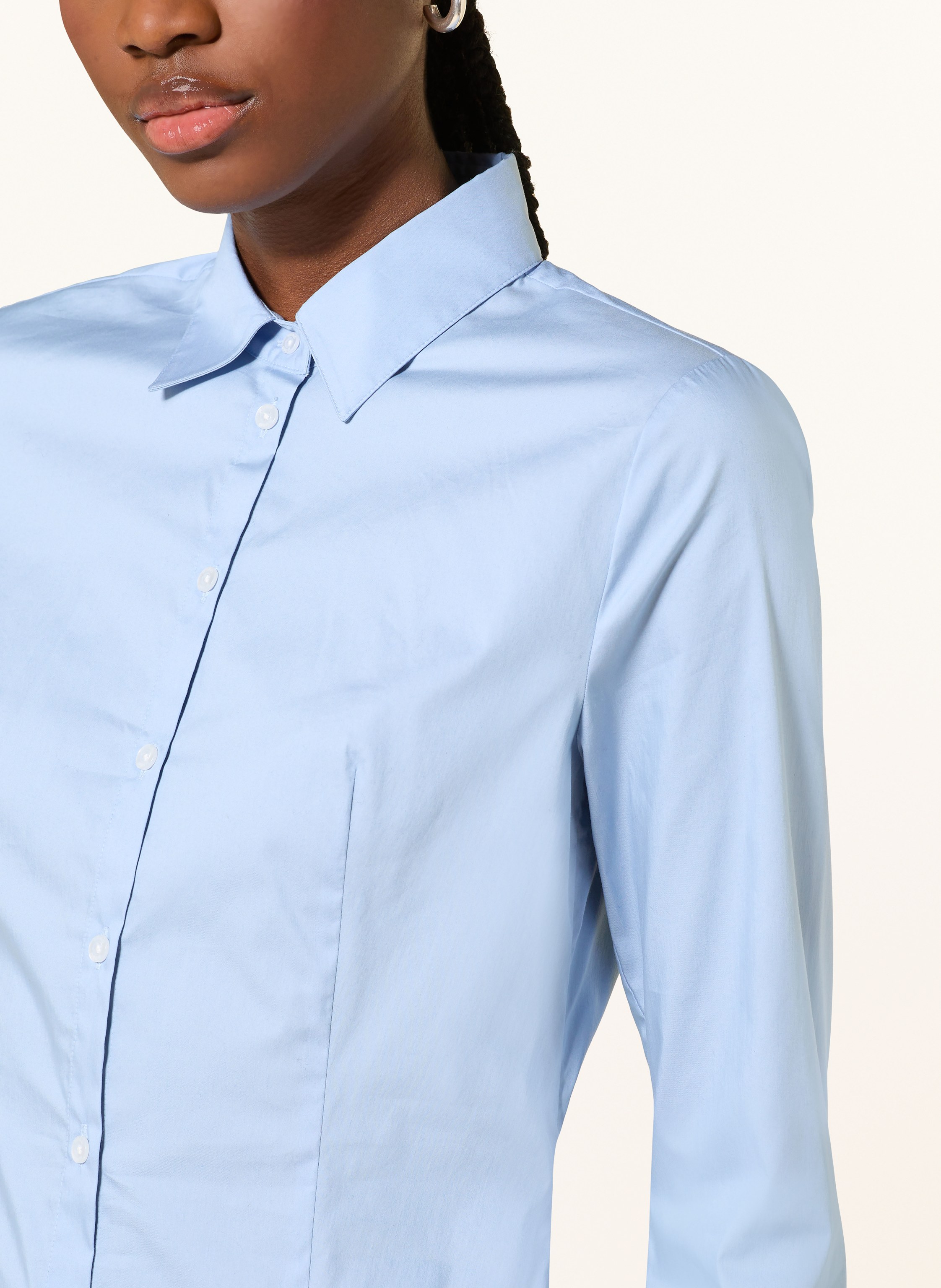 Thumbnail - Hugo Hemdbluse The Fitted Shirt blau