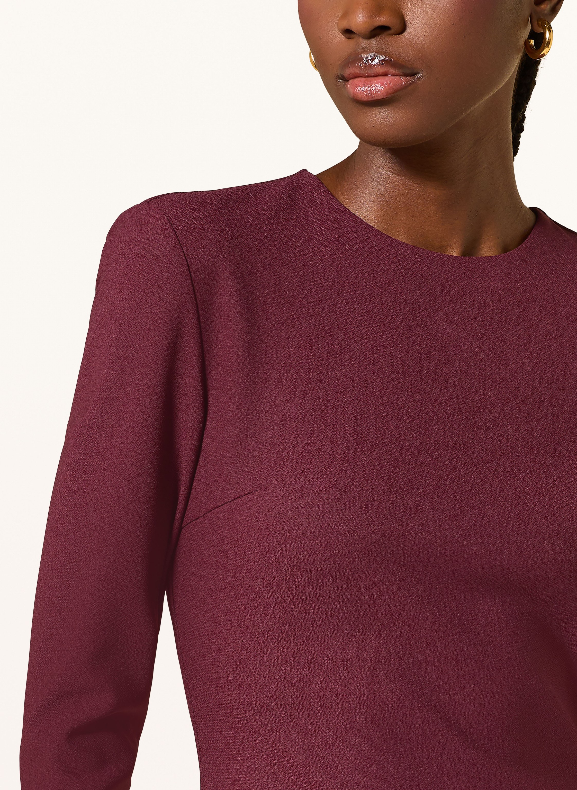 Thumbnail - Rotate Cocktailkleid Mit Mesh rot