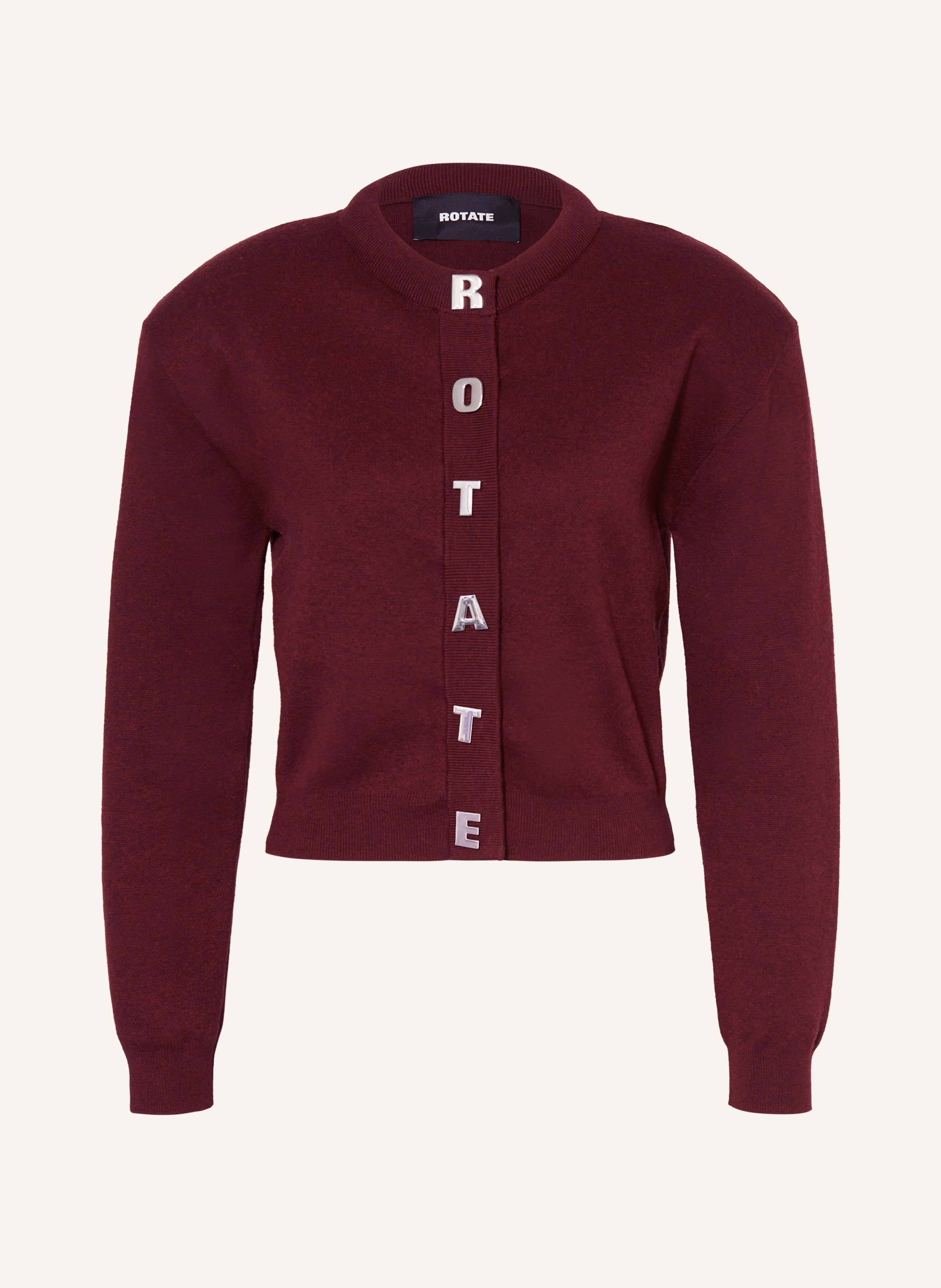 Rotate Strickjacke rot