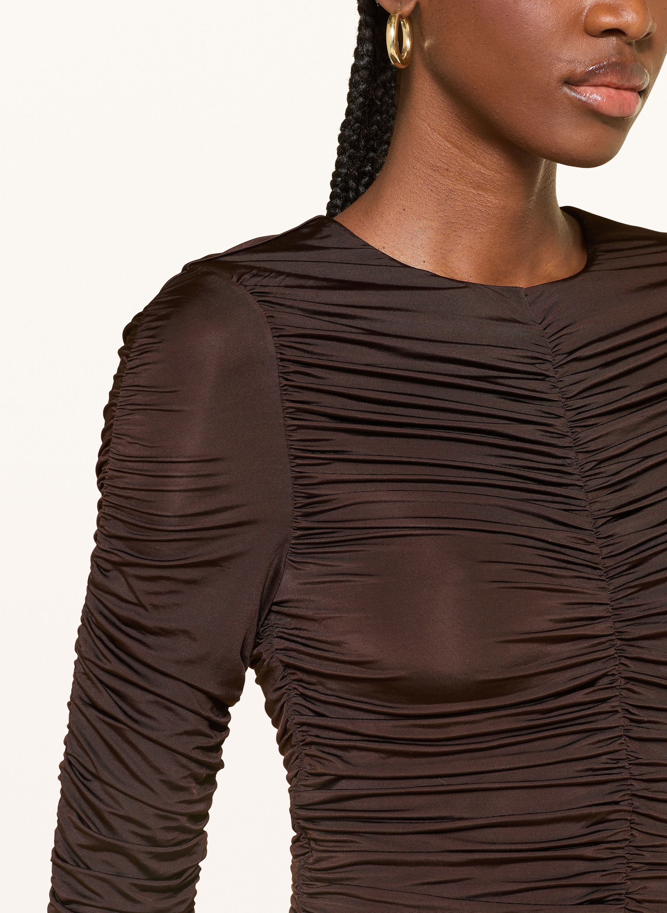 Thumbnail - Rotate Cocktailkleid braun