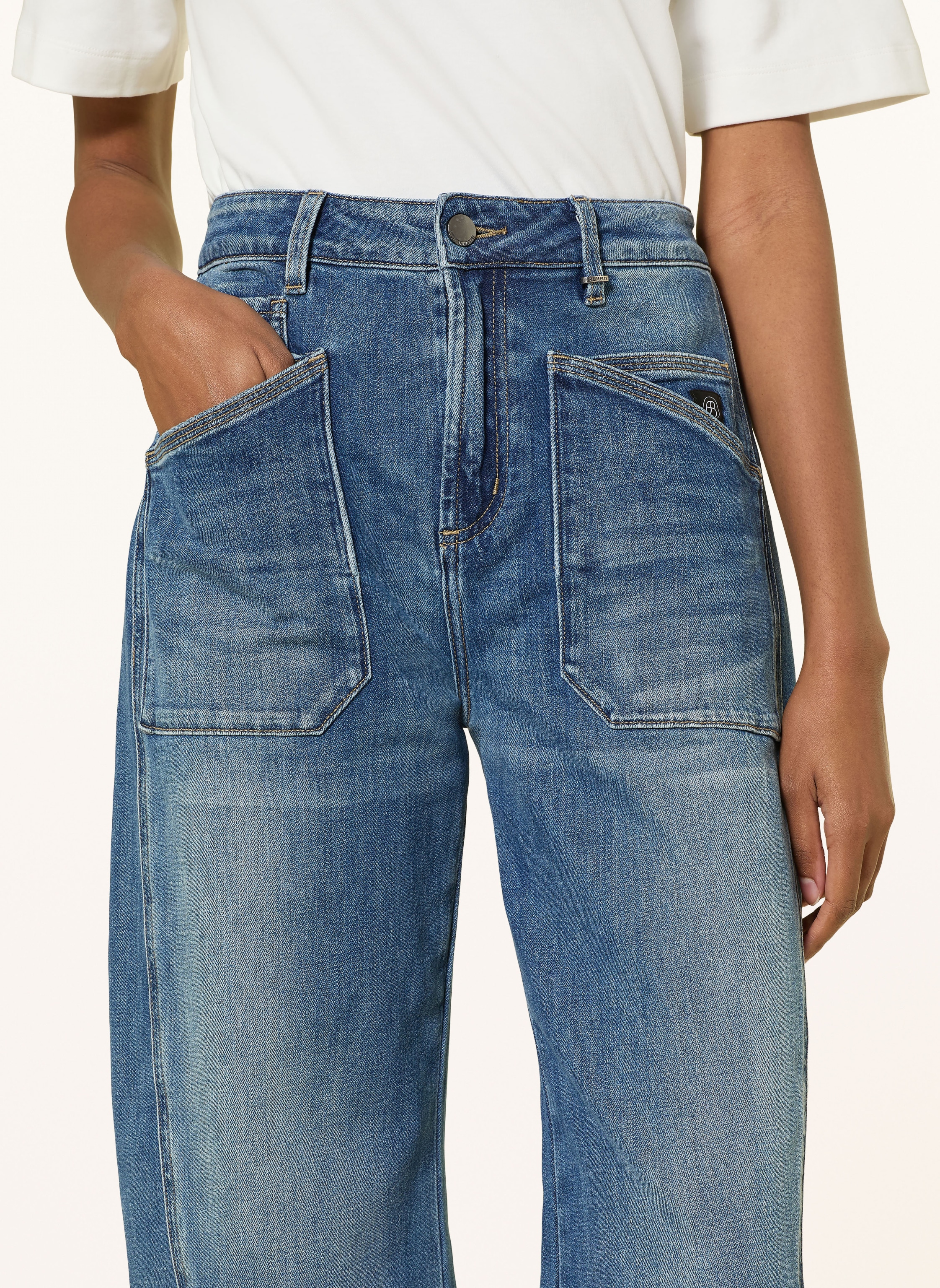 Thumbnail - Elias Rumelis Barrel Jeans Isabella blau