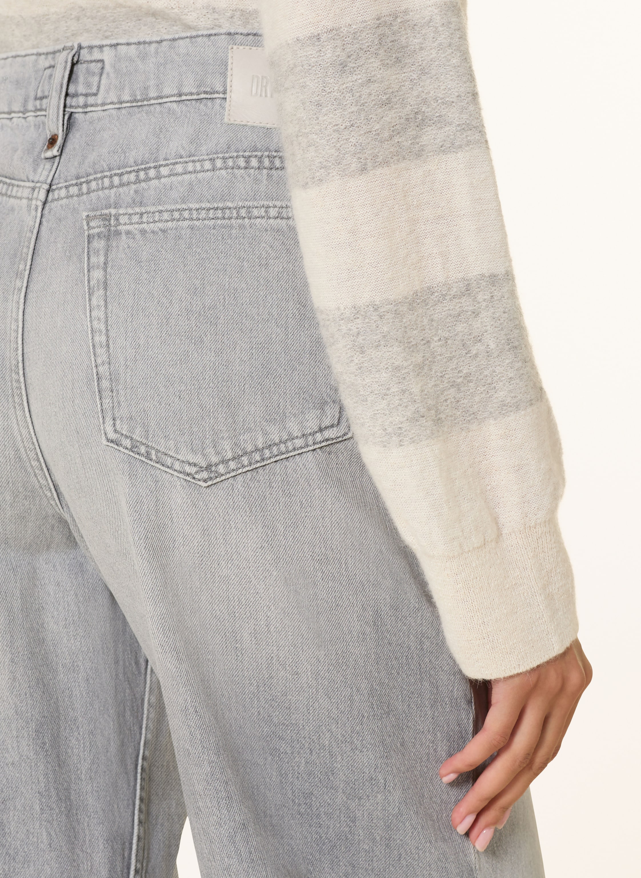 Thumbnail - Drykorn Wide Leg Jeans Medley grau