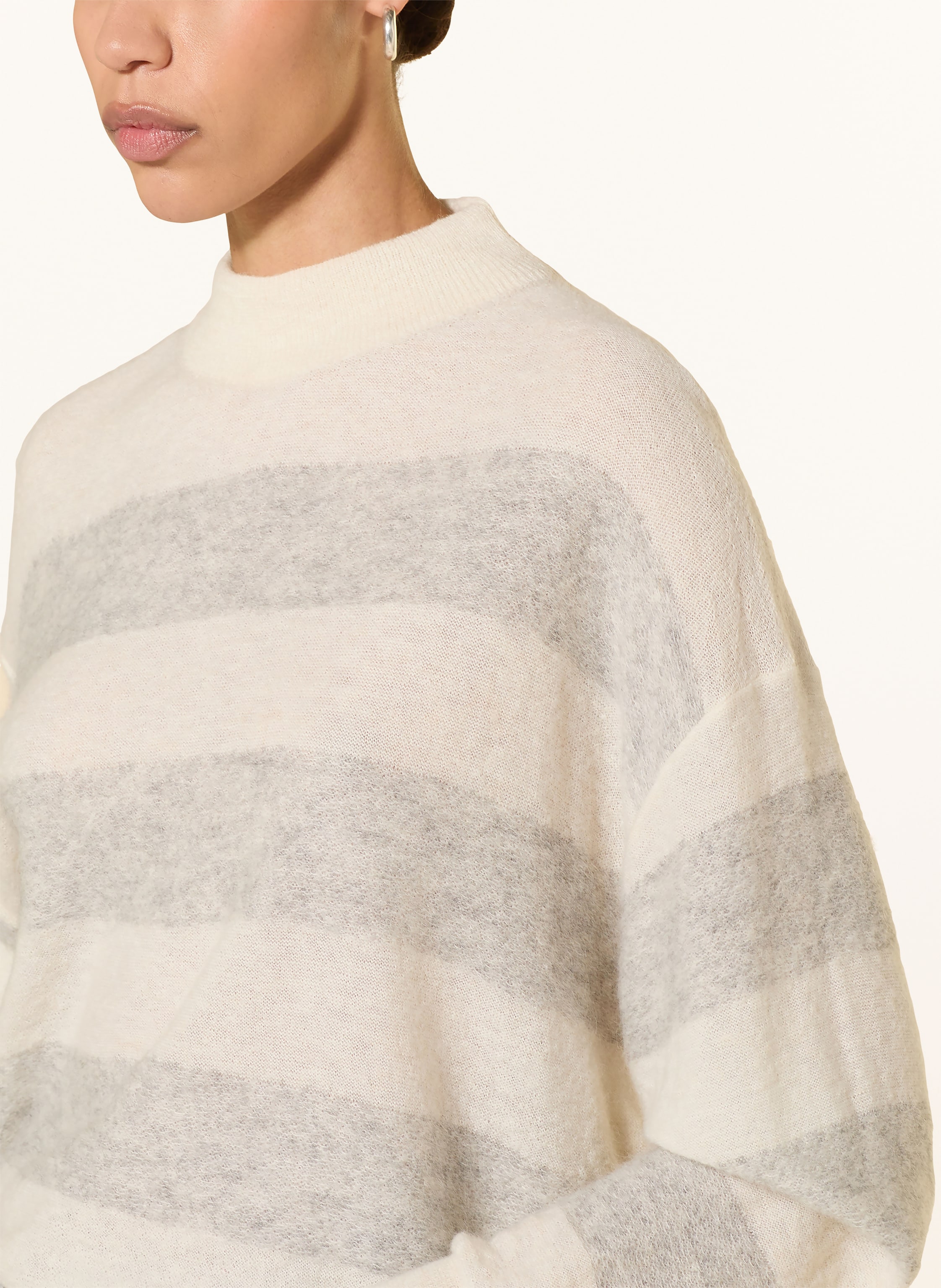 Thumbnail - Drykorn Pullover Mathisa Mit Alpaka grau