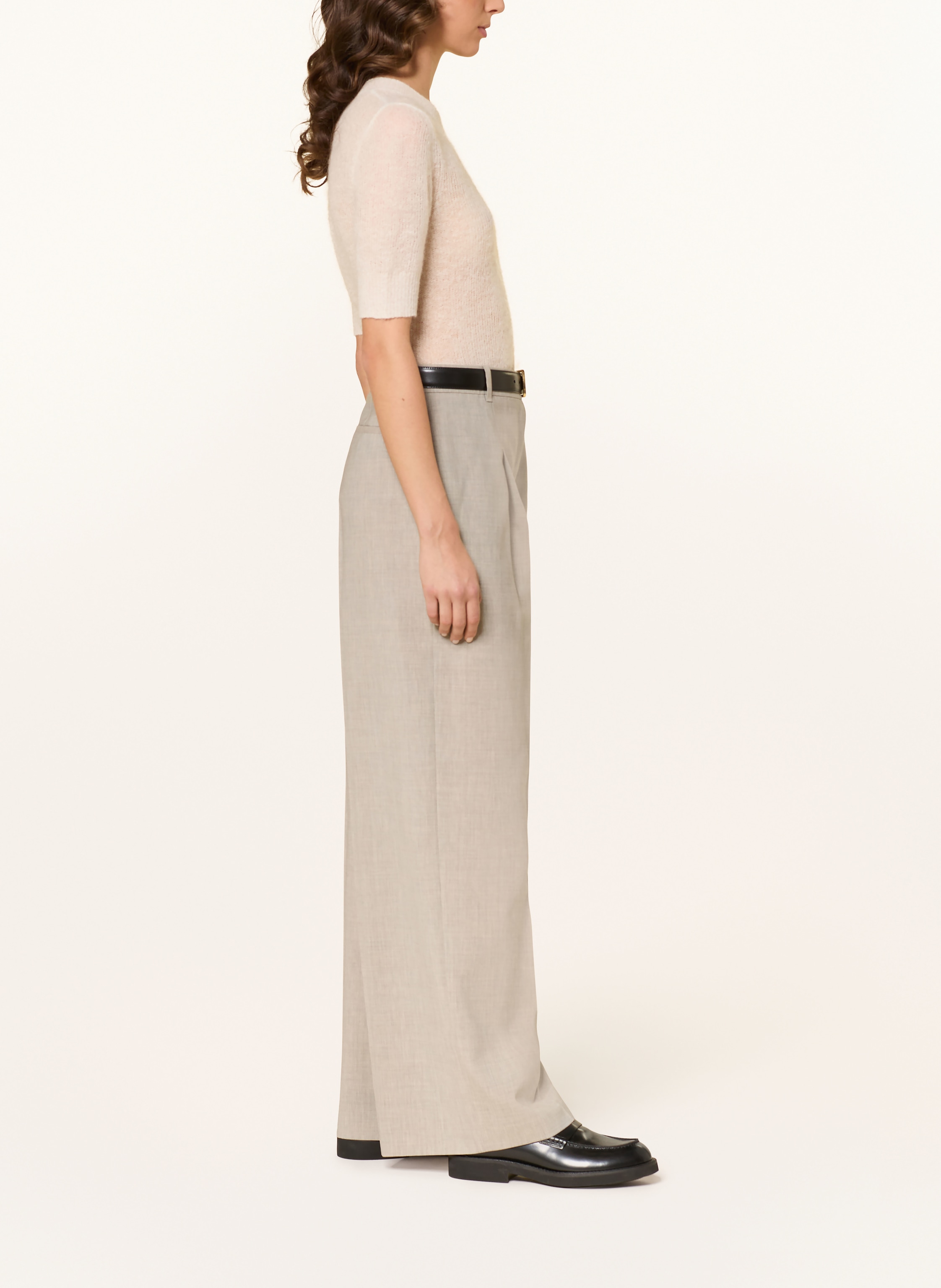 Thumbnail - Boss Marlenehose Tiana beige