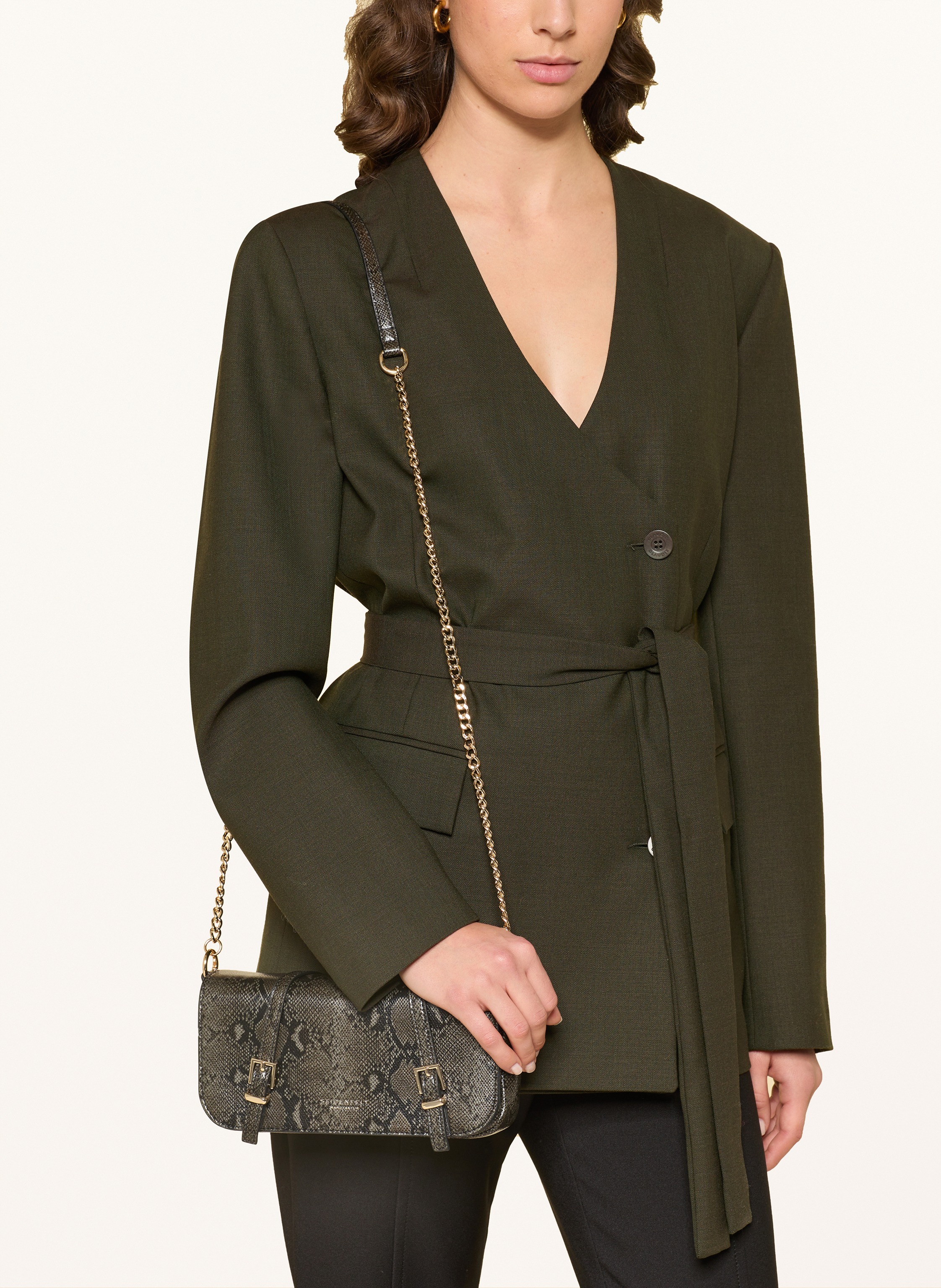 Thumbnail - Seidenfelt Umhängetasche Lilleby gruen