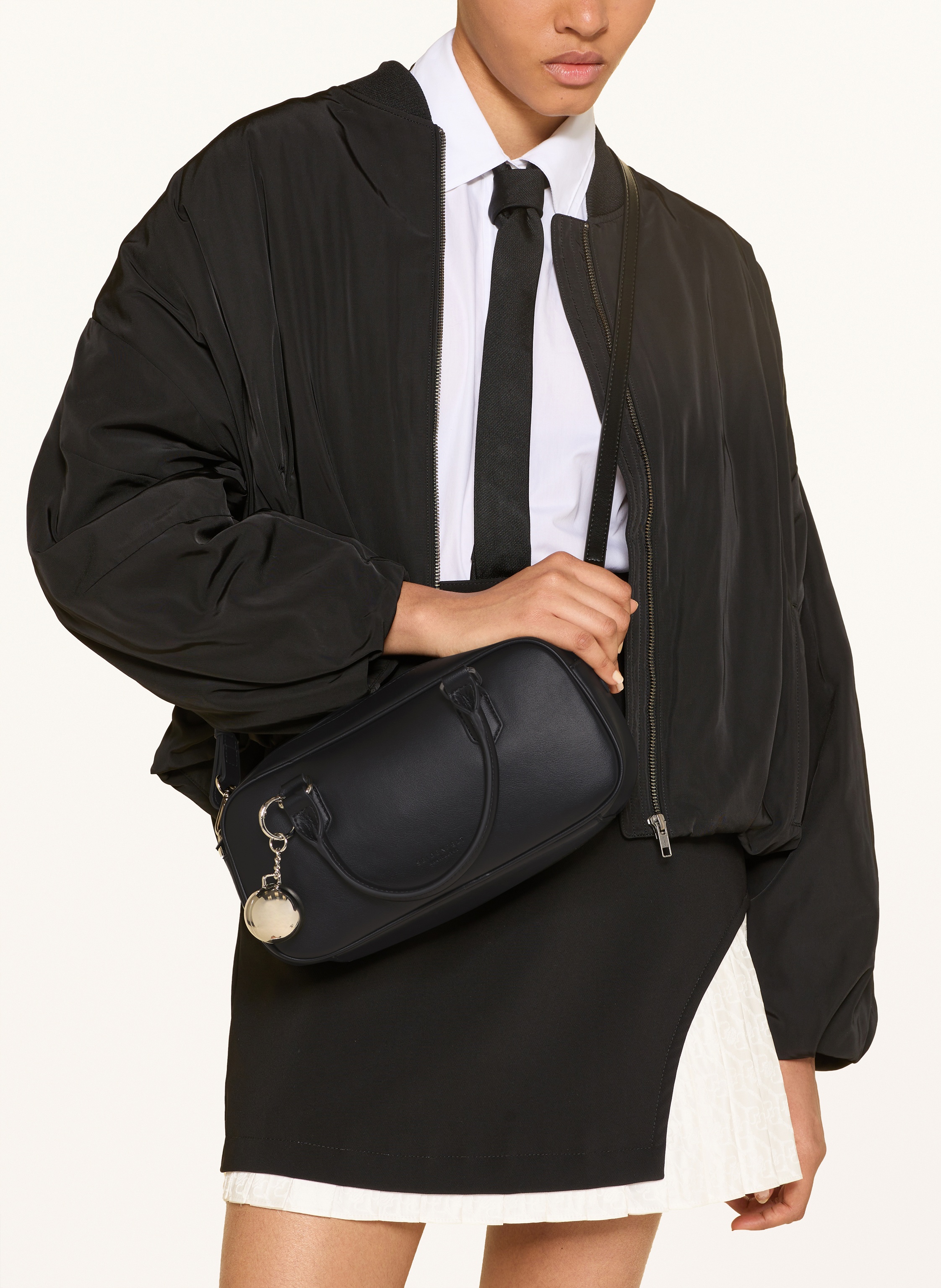 Thumbnail - Seidenfelt Handtasche Lofdal schwarz