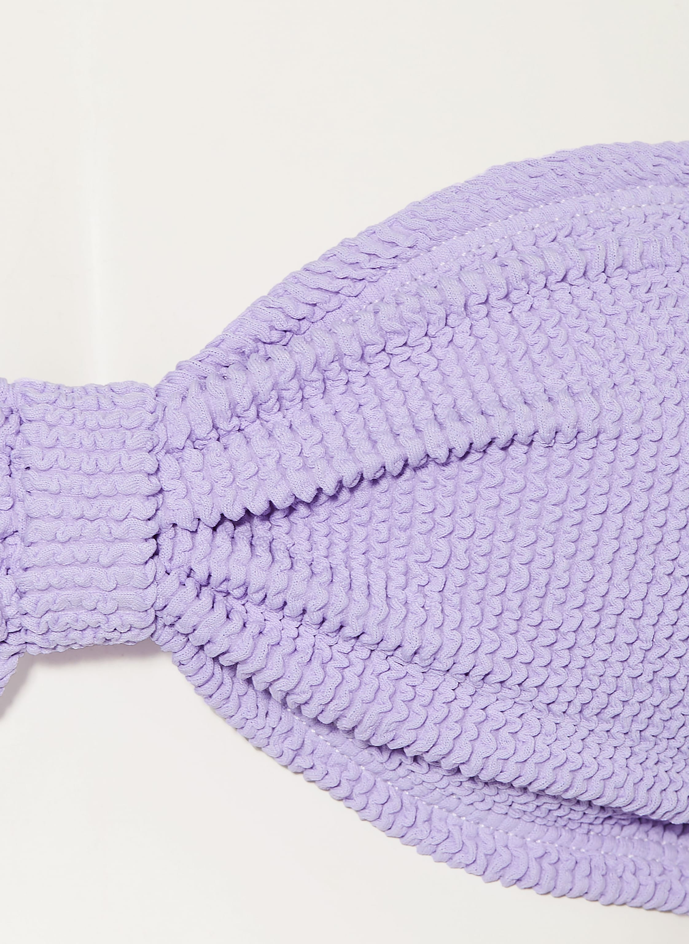 Thumbnail - Hunza G Bandeau-Bikini Jean lila