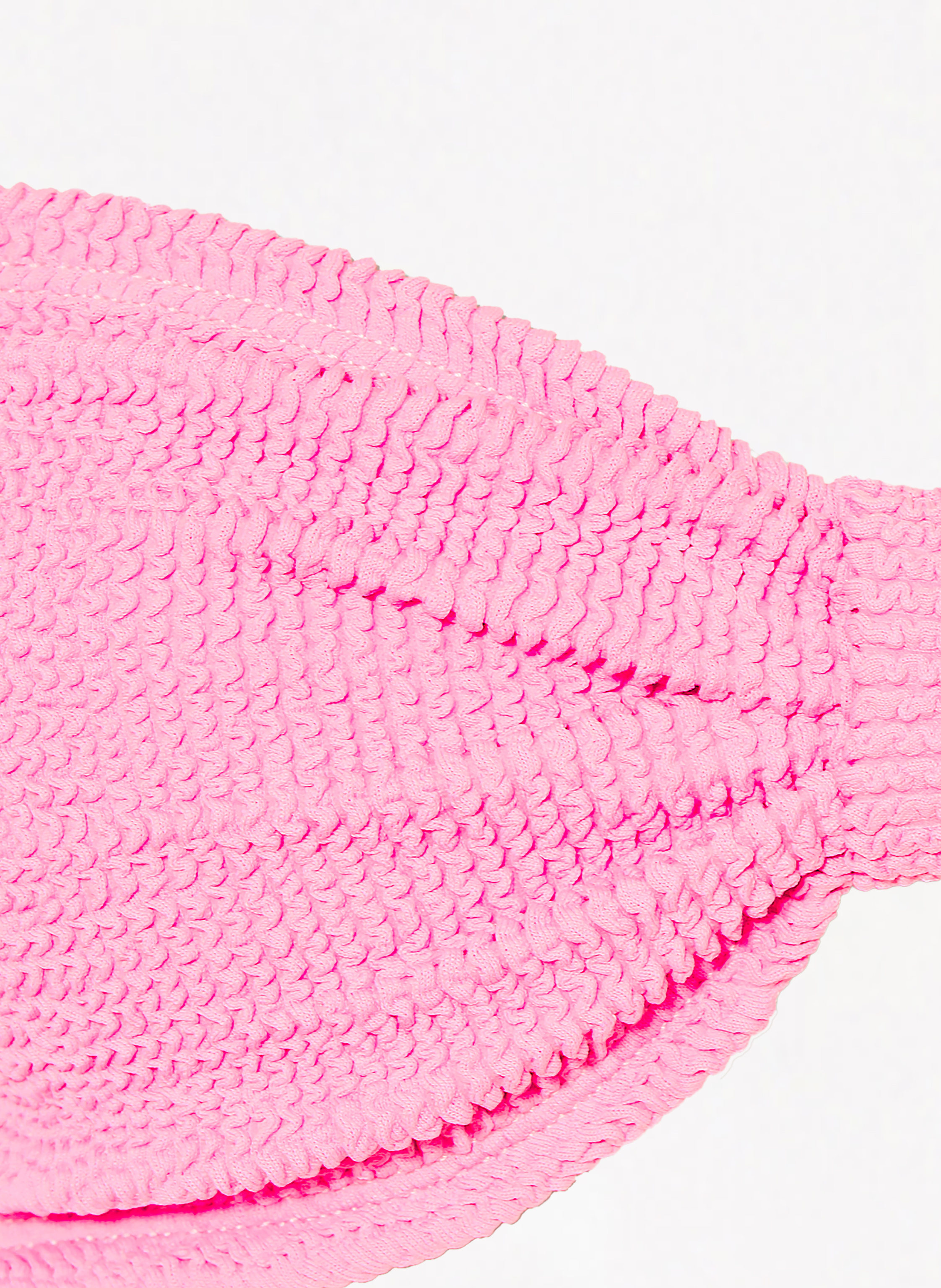 Thumbnail - Hunza G Bandeau-Bikini Jean pink