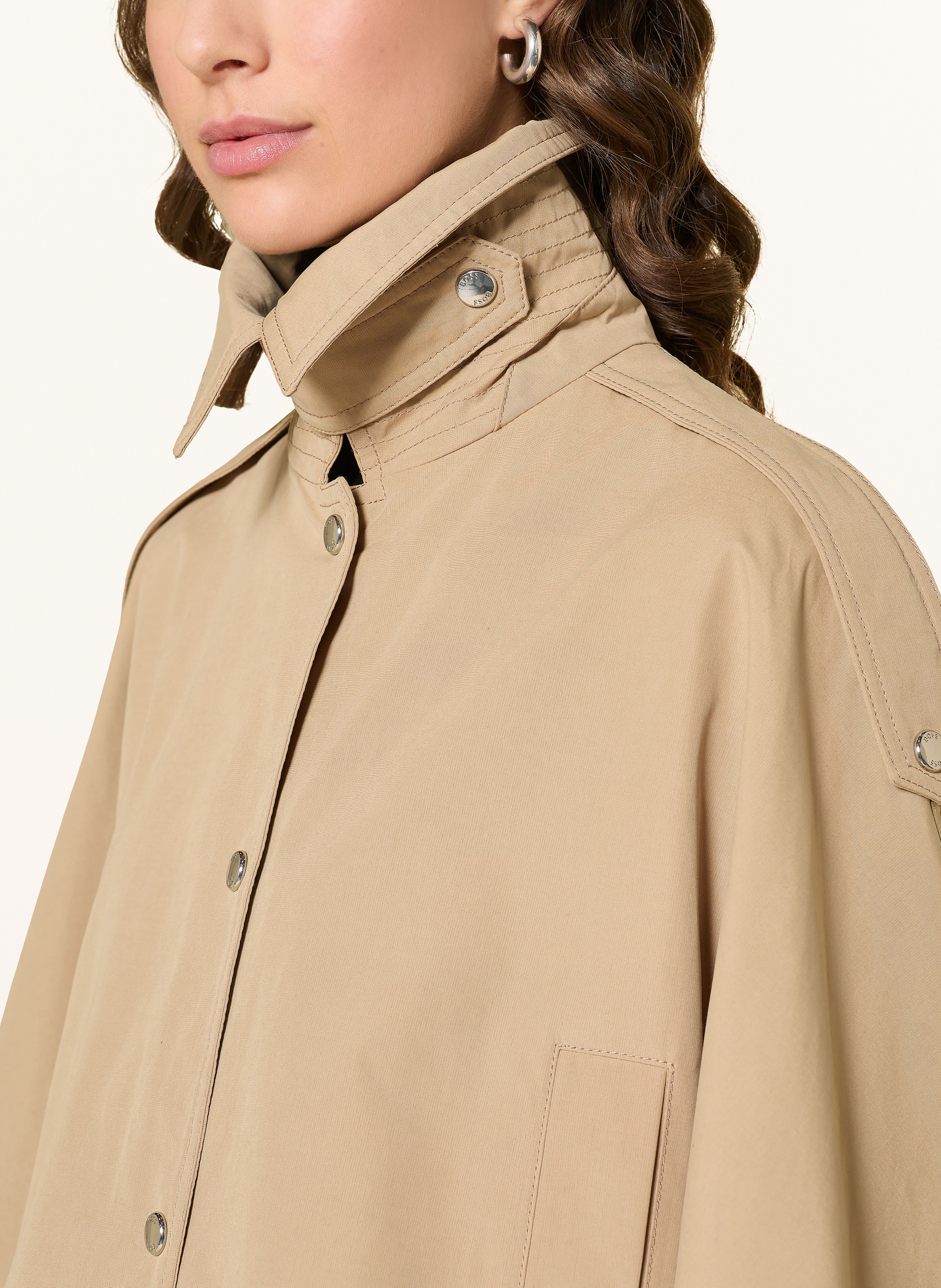 Thumbnail - Boss Cape Clari braun