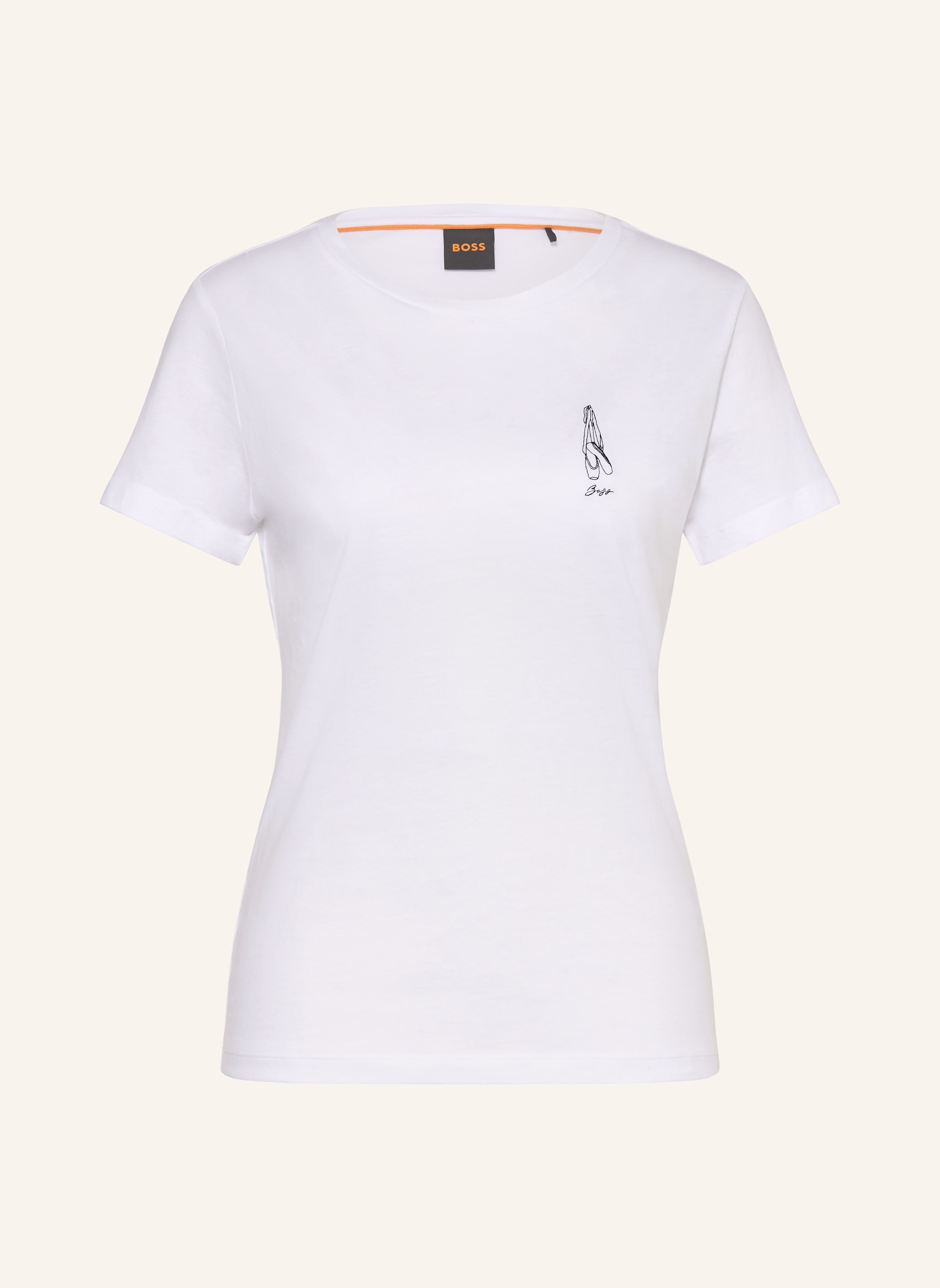 Boss T-Shirt Elove weiss