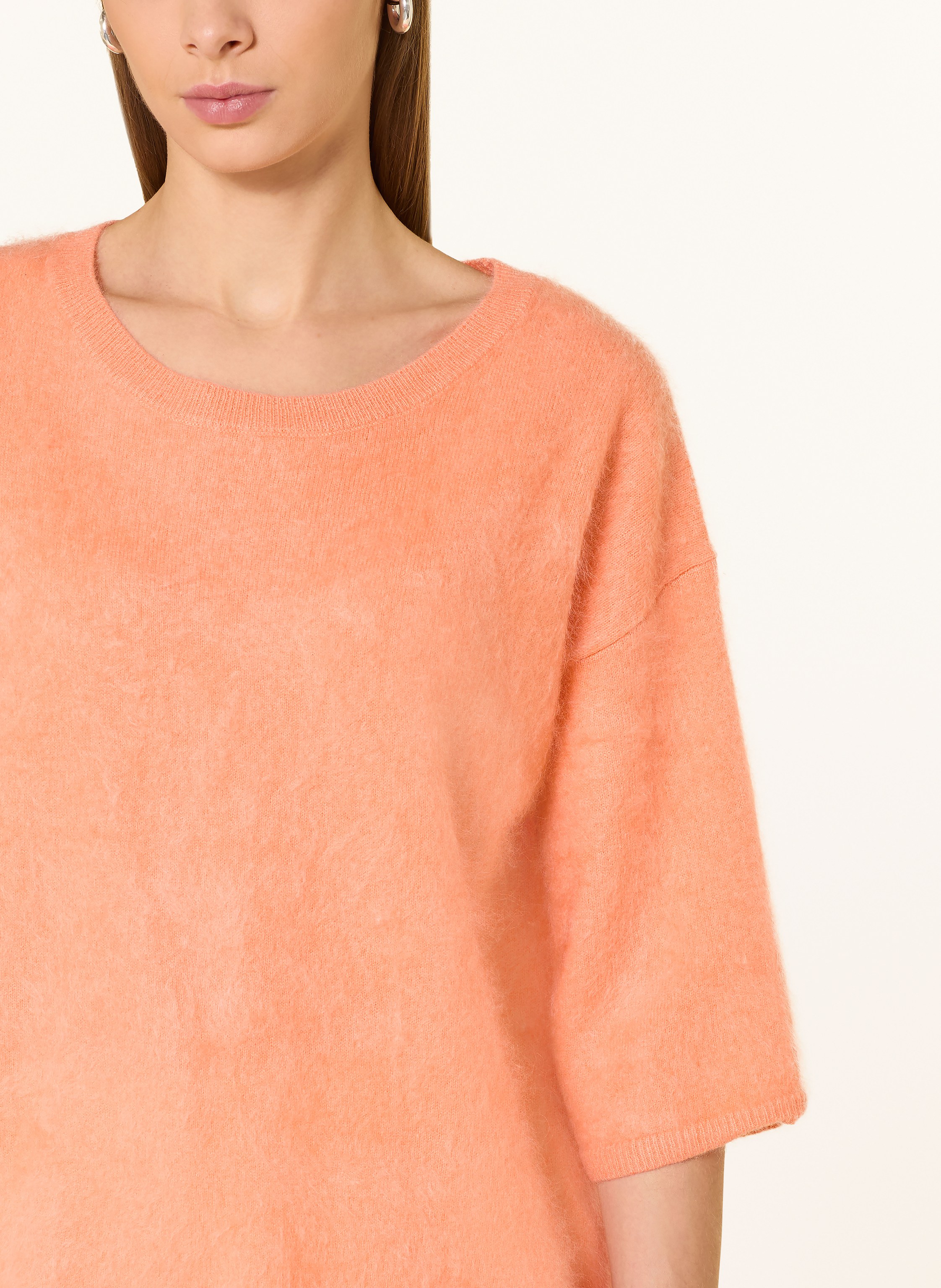 Thumbnail - Darling Harbour Cashmere-Pullover Mit 3/4-Arm orange