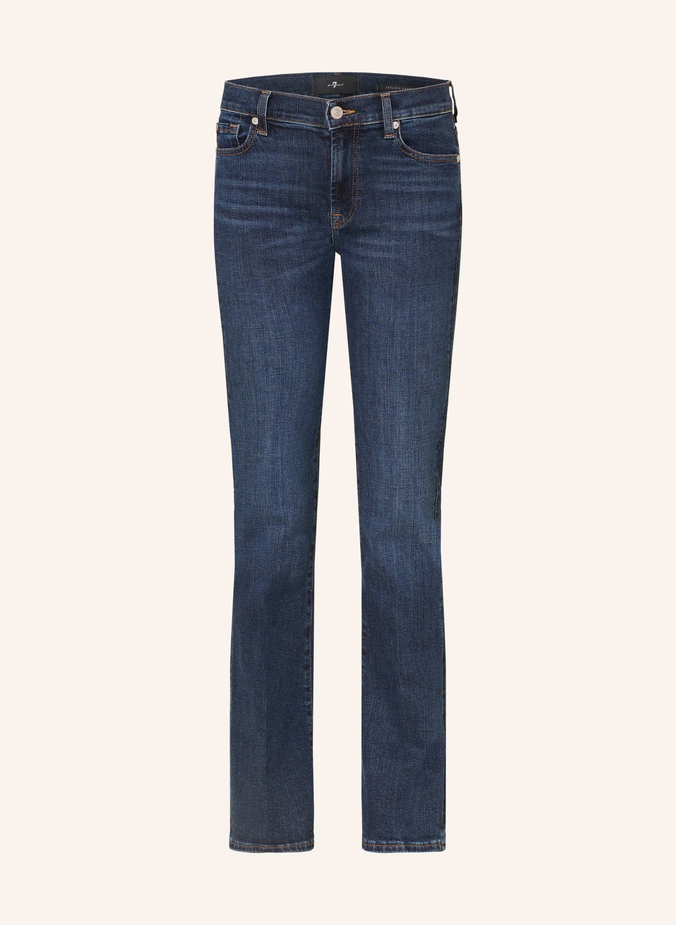 7 For All Mankind Jeans Bootcut blau