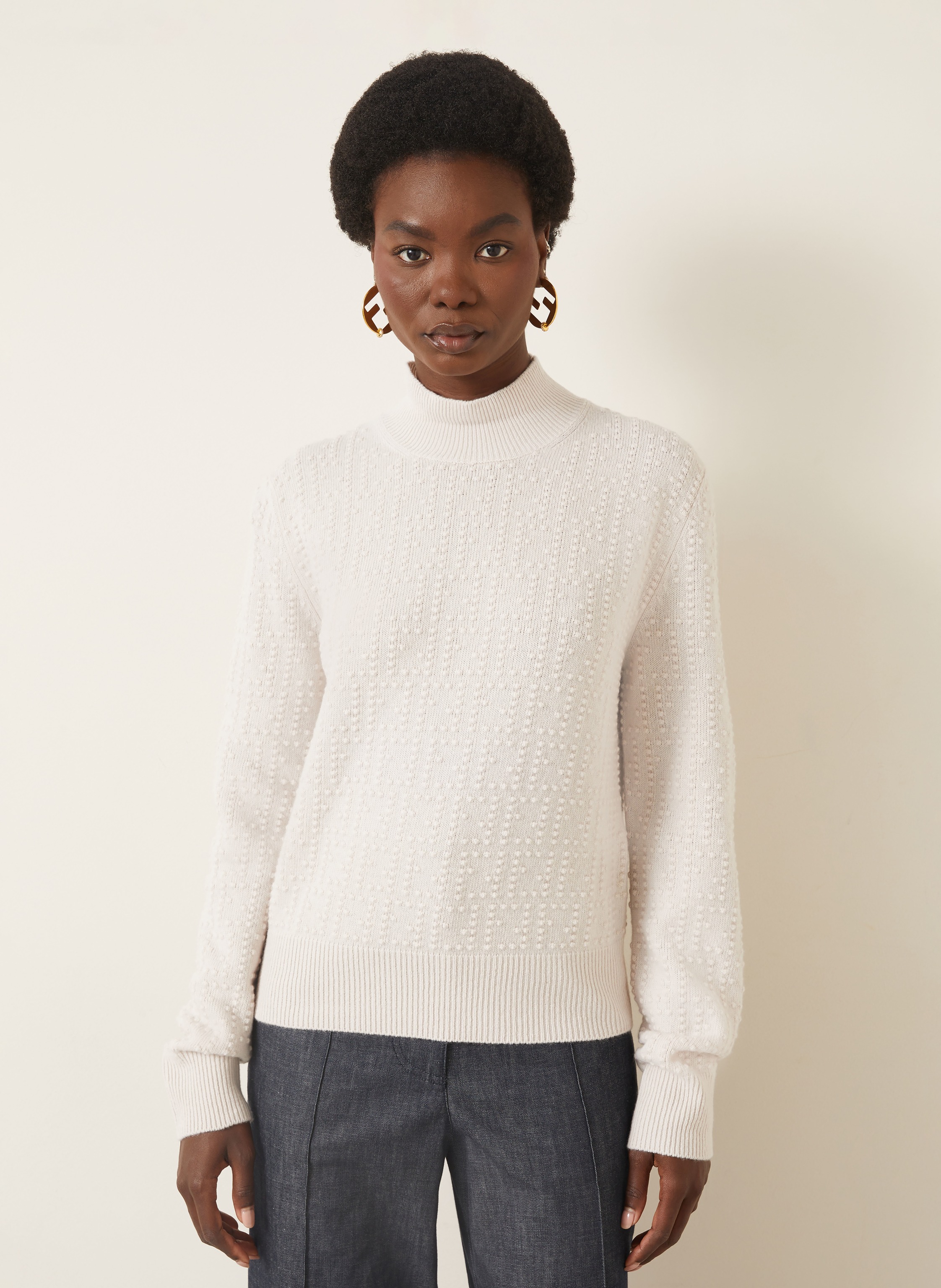 Thumbnail - Fendi Pullover grau