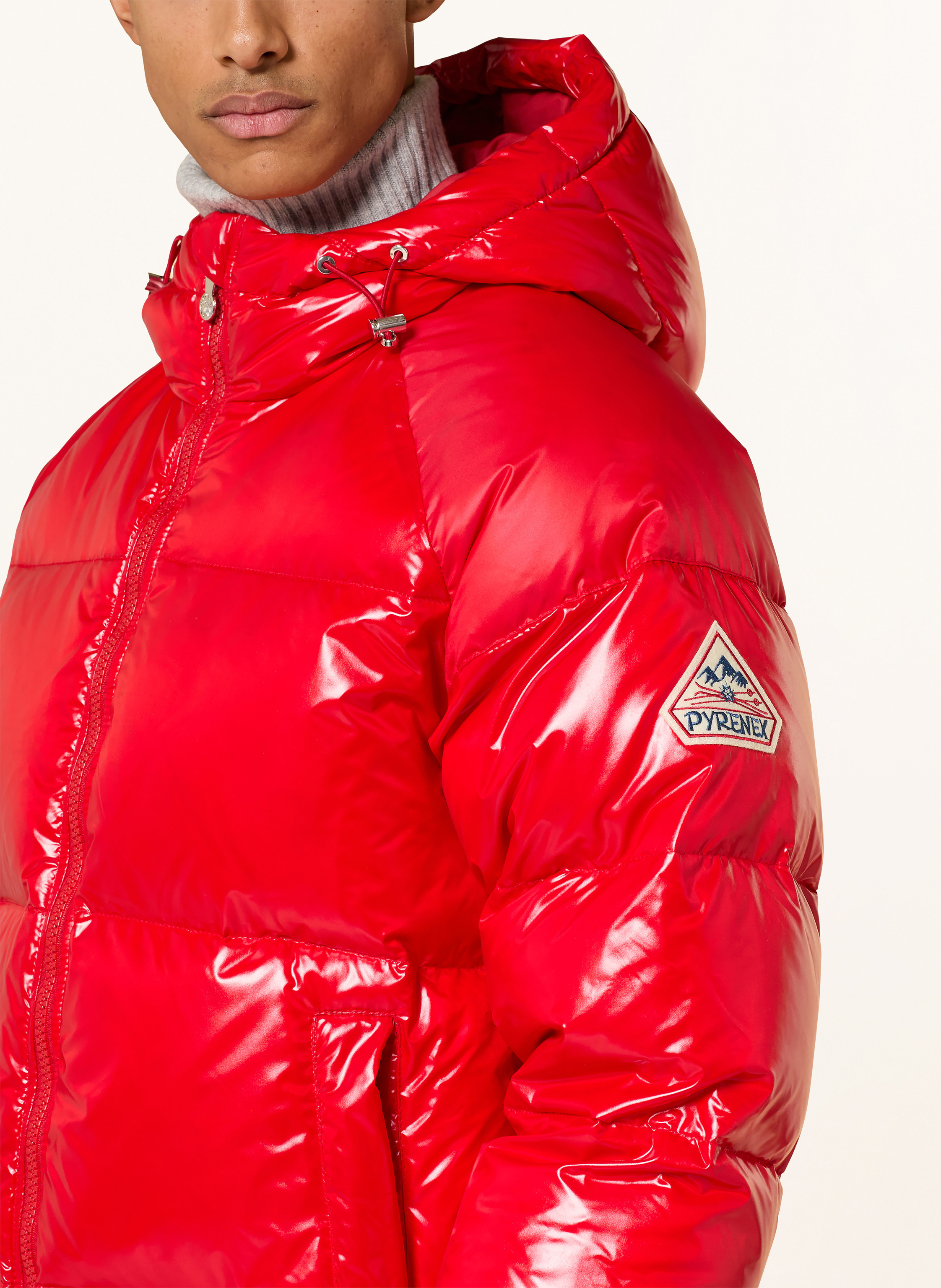 Thumbnail - Pyrenex Daunenjacke Sten rot