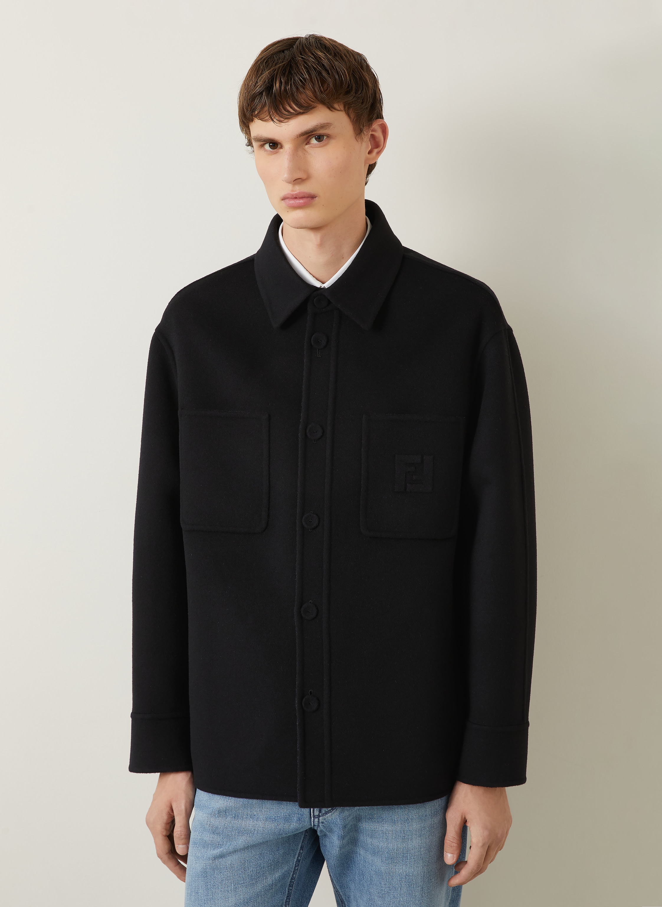 Thumbnail - Fendi Overjacket schwarz