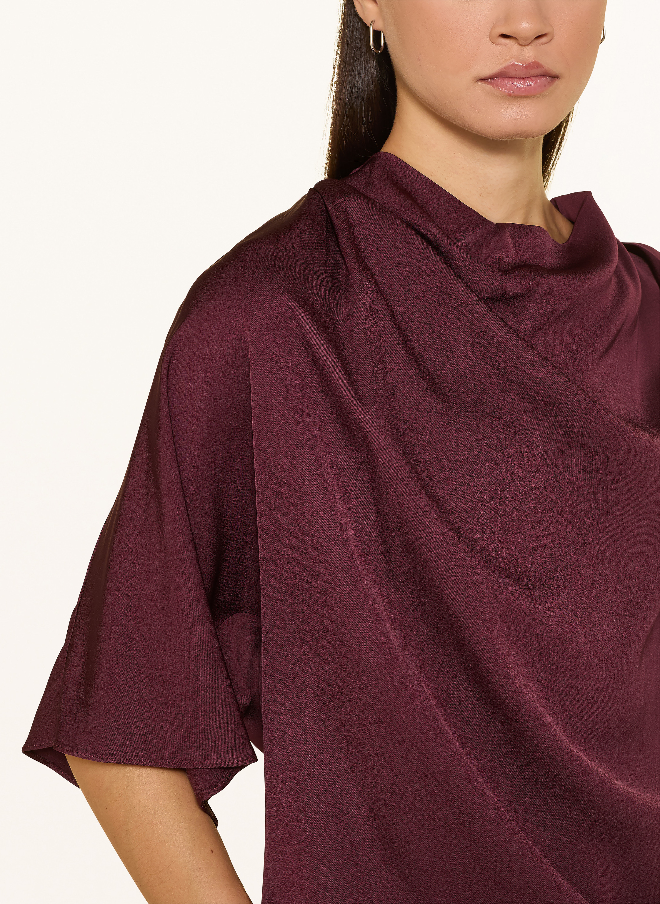 Thumbnail - Selected Femme Blusenshirt Aus Satin rot