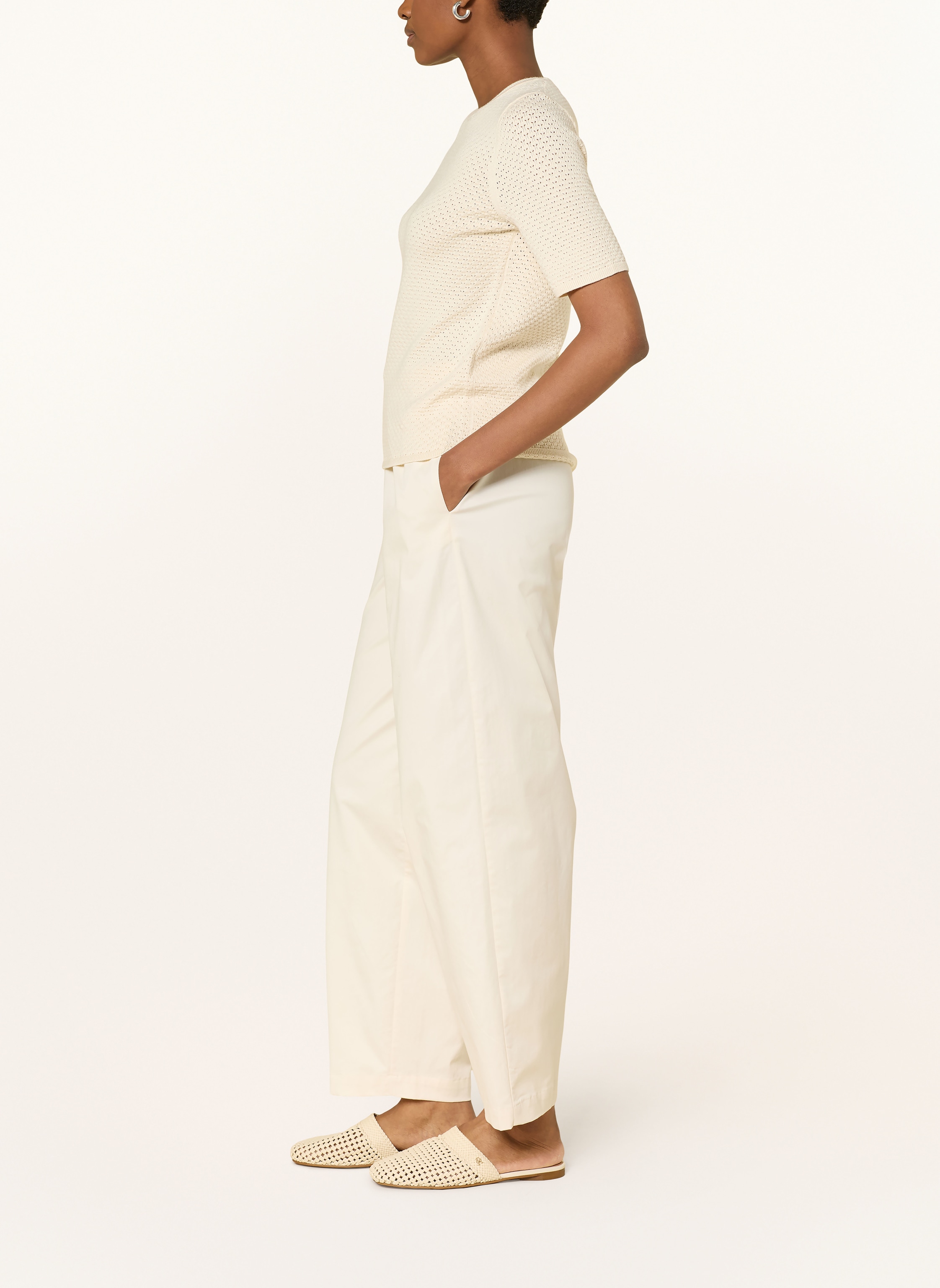 Thumbnail - Selected Femme Chino weiss