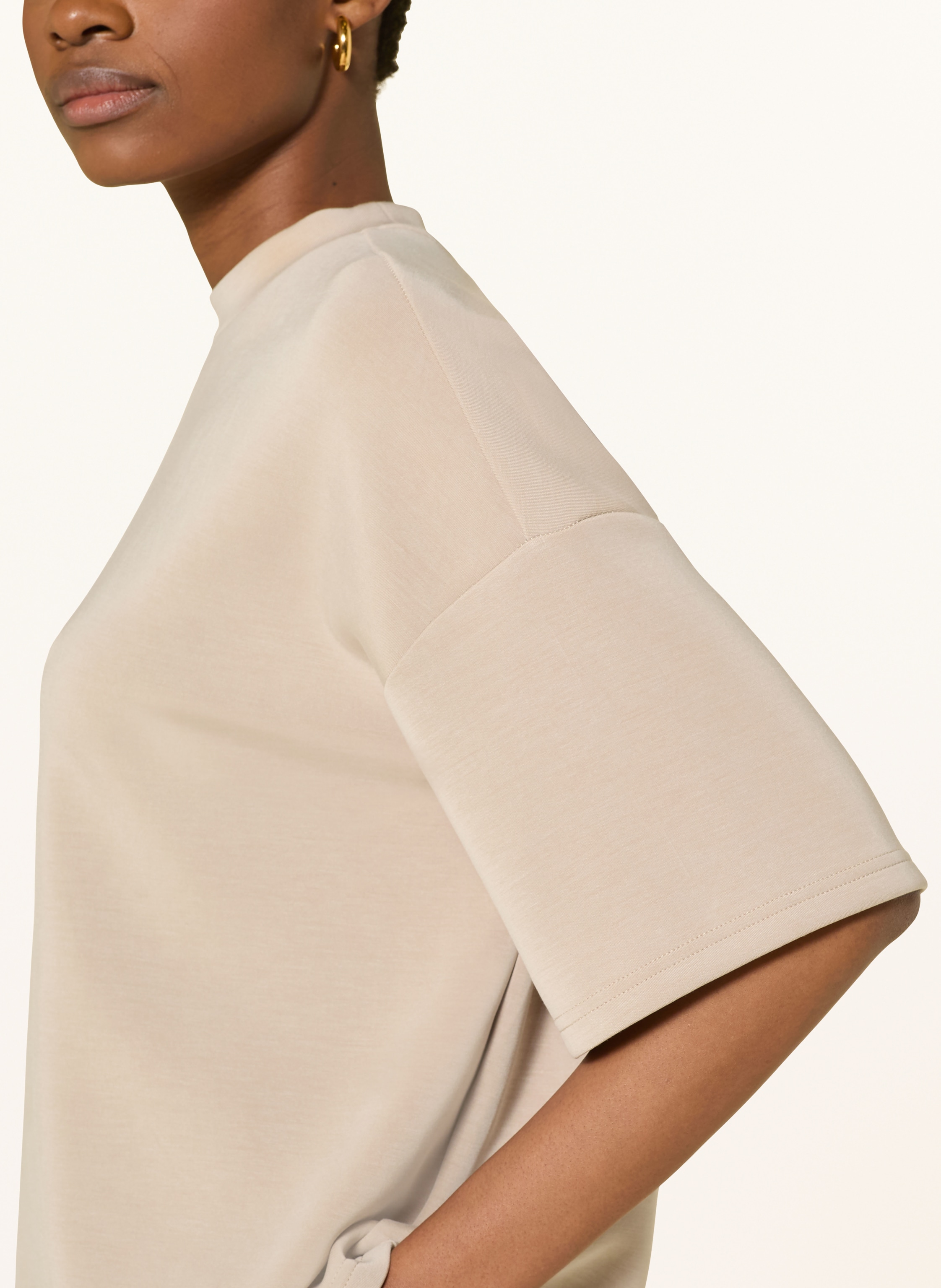 Thumbnail - Selected Femme Oversized-Shirt Mit 3/4-Arm beige