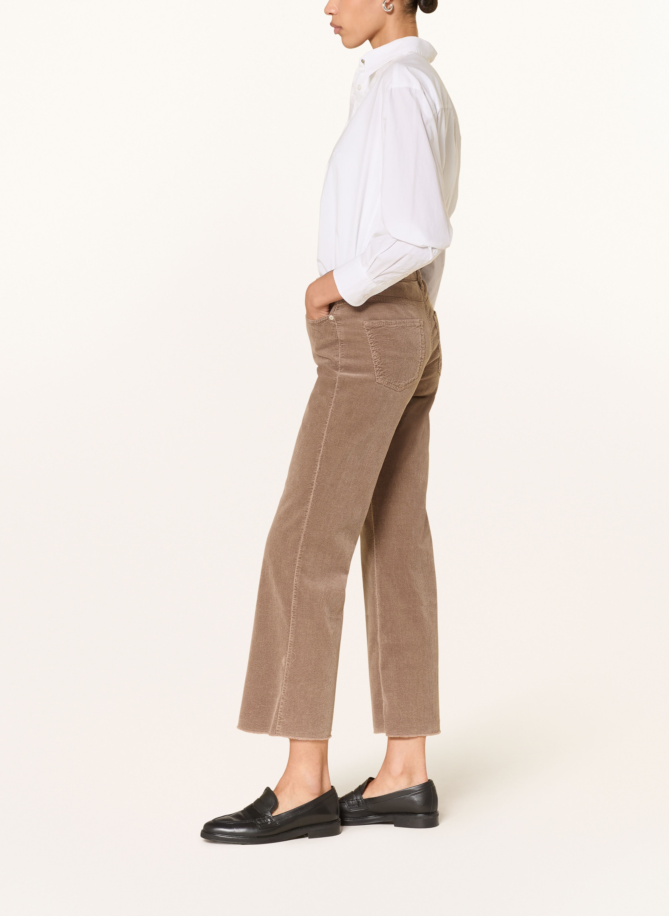 Thumbnail - Cambio Cordhose Francesca beige