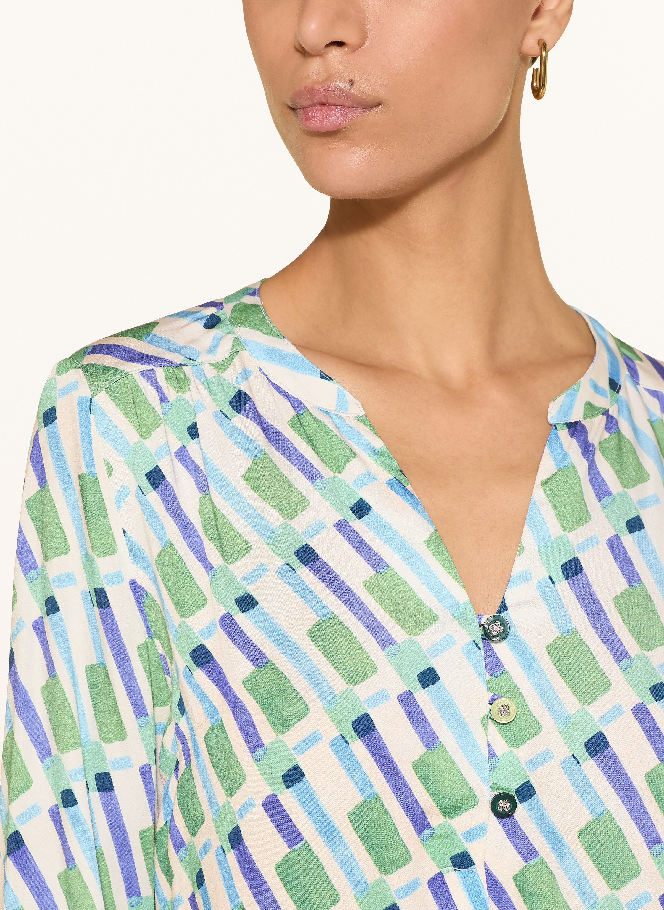 Thumbnail - Cartoon Blusenshirt gruen