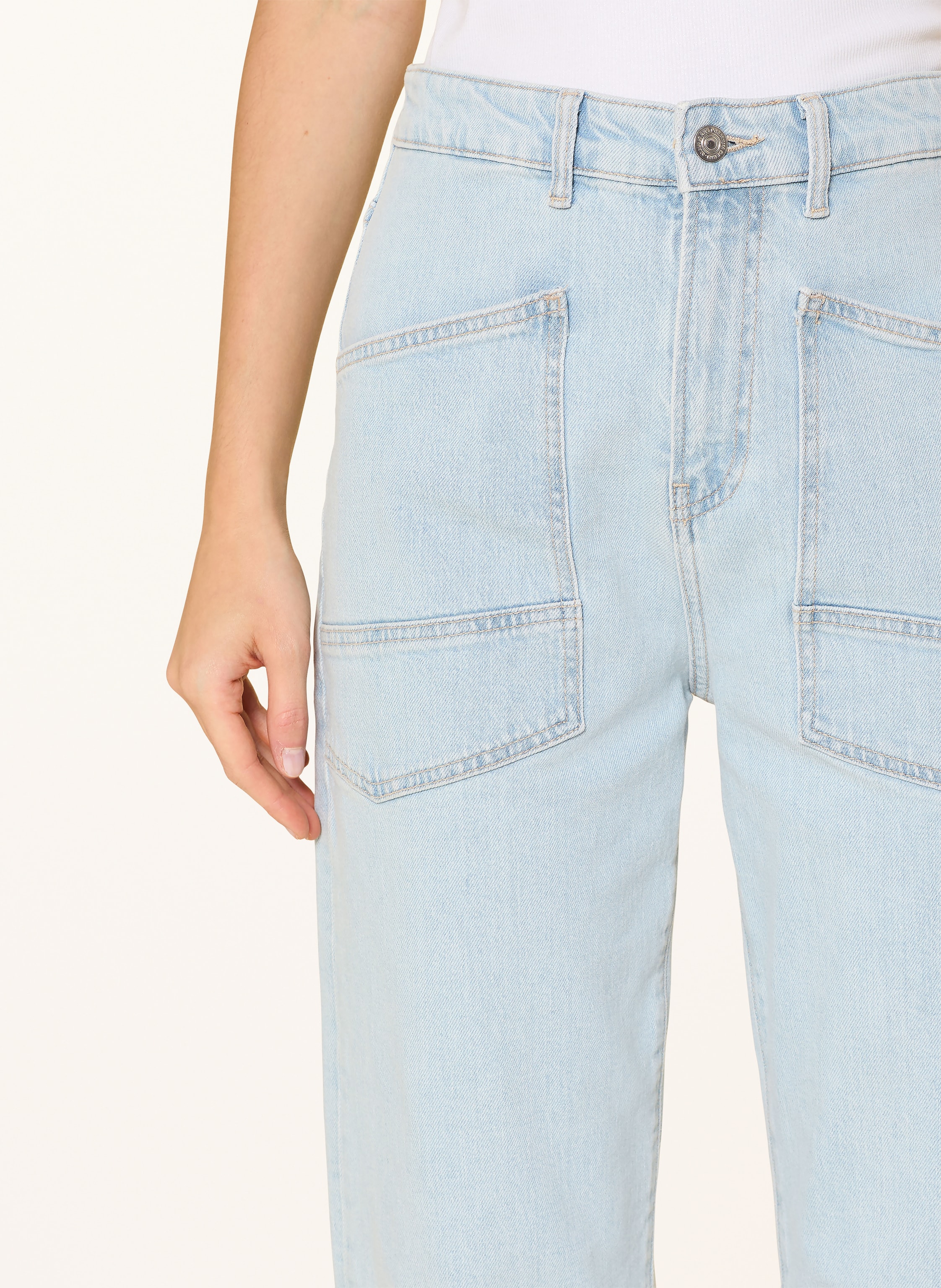 Thumbnail - Mavi Boyfriend Jeans Anya blau