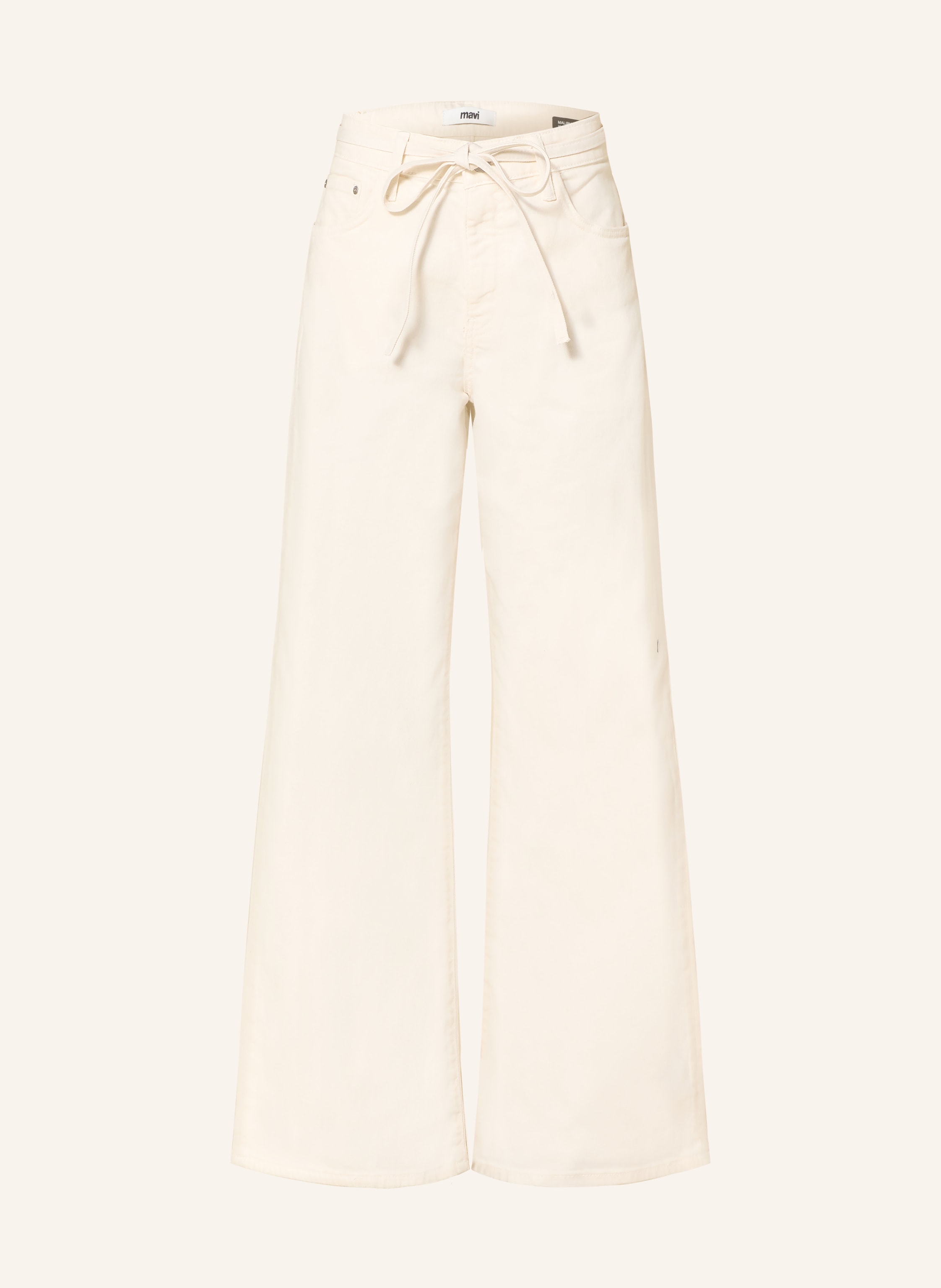 Mavi Wide Leg Jeans Malibu weiss