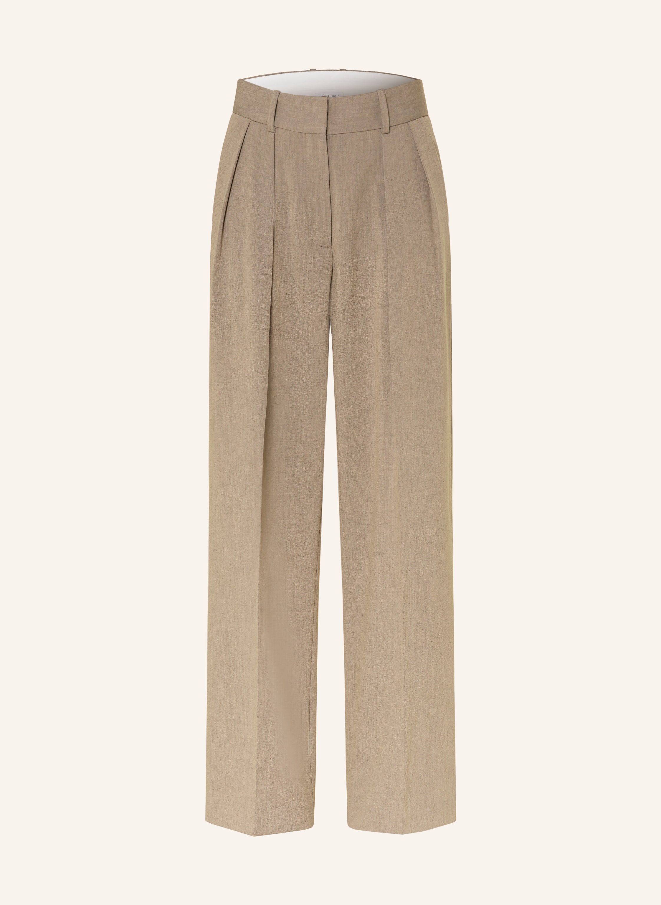 Mrs & Hugs Marlenehose beige