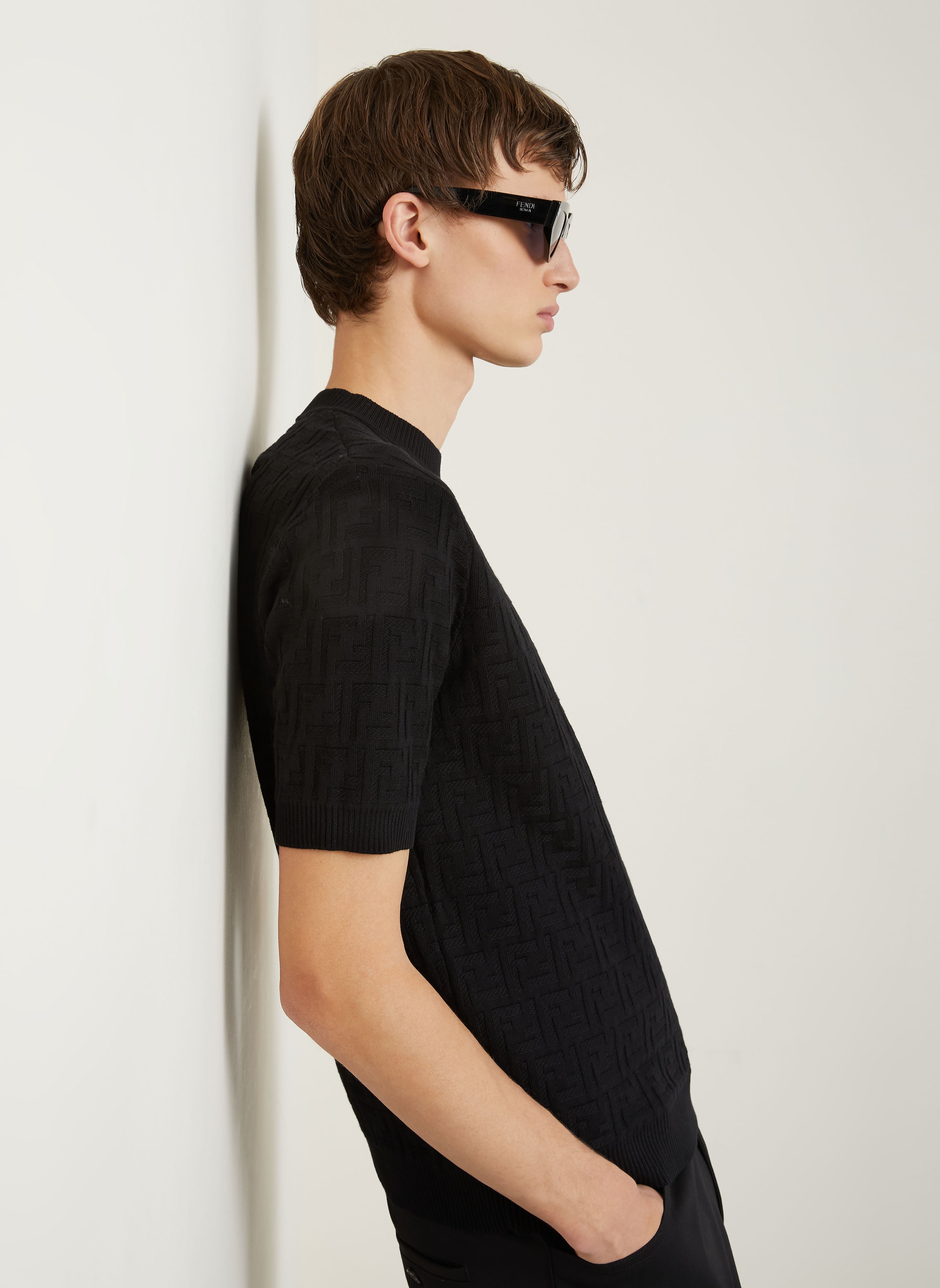 Thumbnail - Fendi Strickshirt schwarz