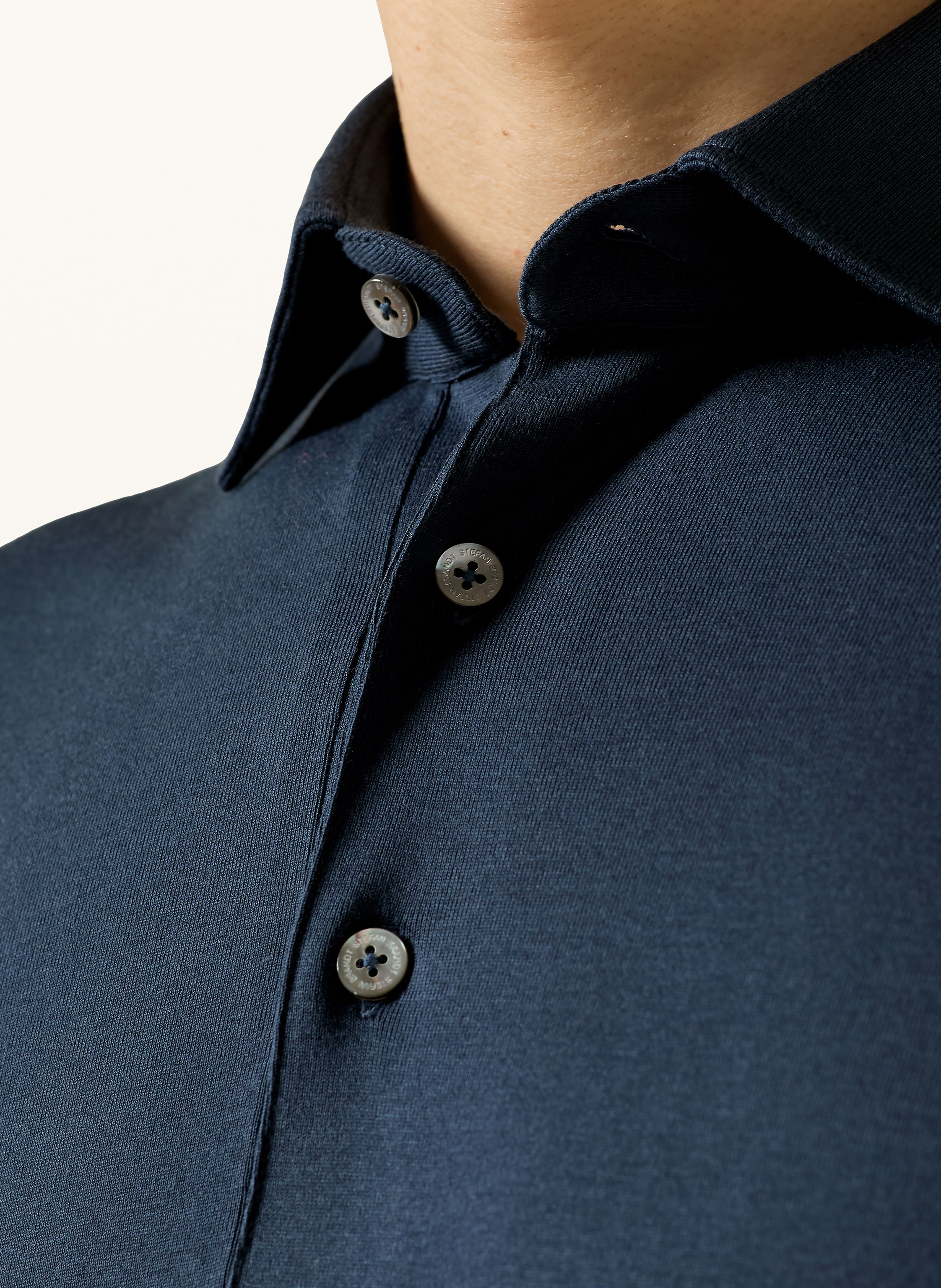 Thumbnail - Stefan Brandt Jersey-Poloshirt Luca blau