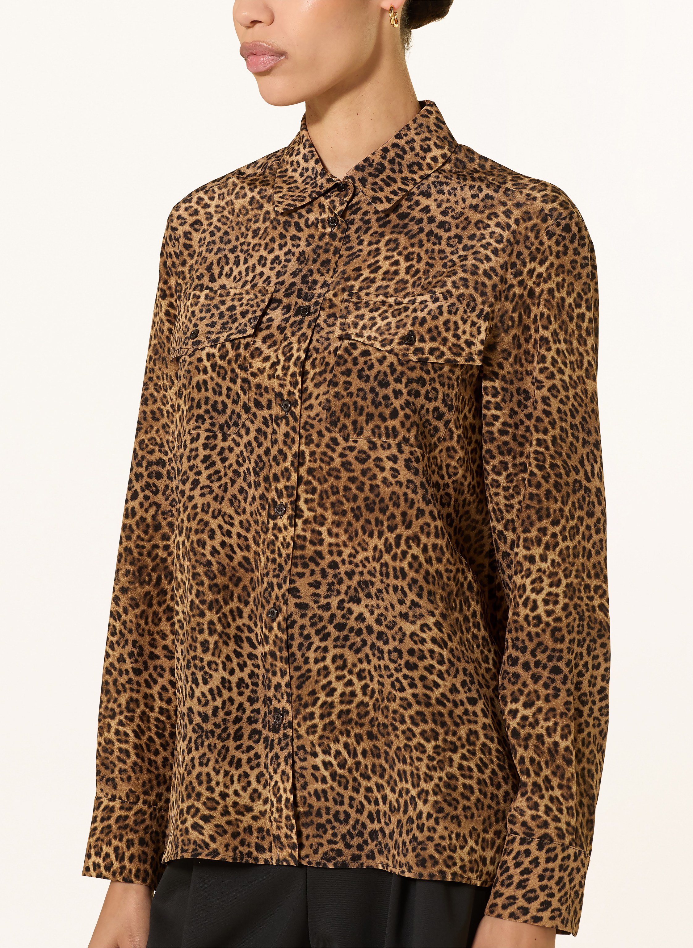 Thumbnail - Weekend Max Mara Hemdbluse Lemma Aus Seide braun