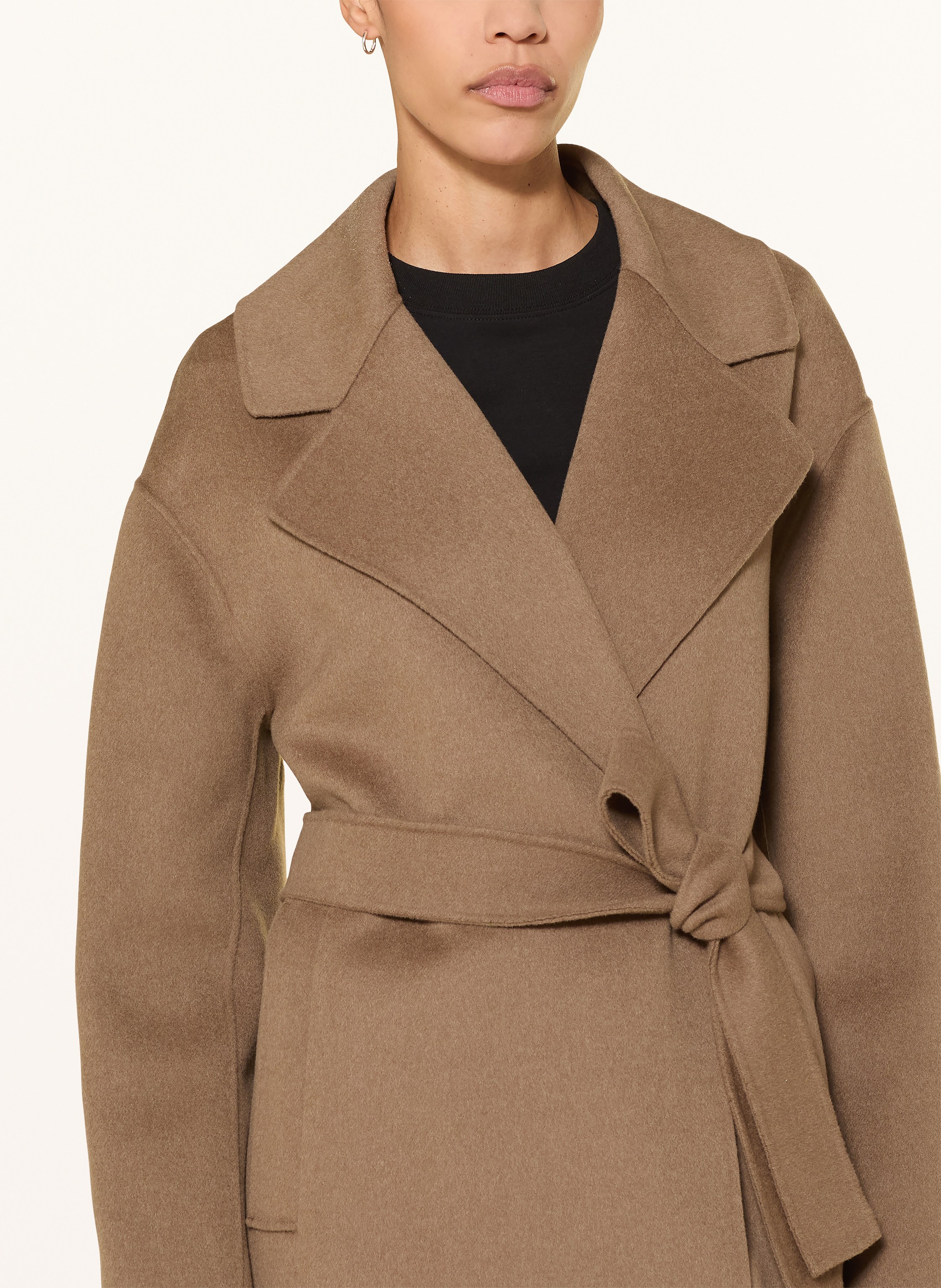 Thumbnail - S Max Mara Wollmantel Smmhobby braun