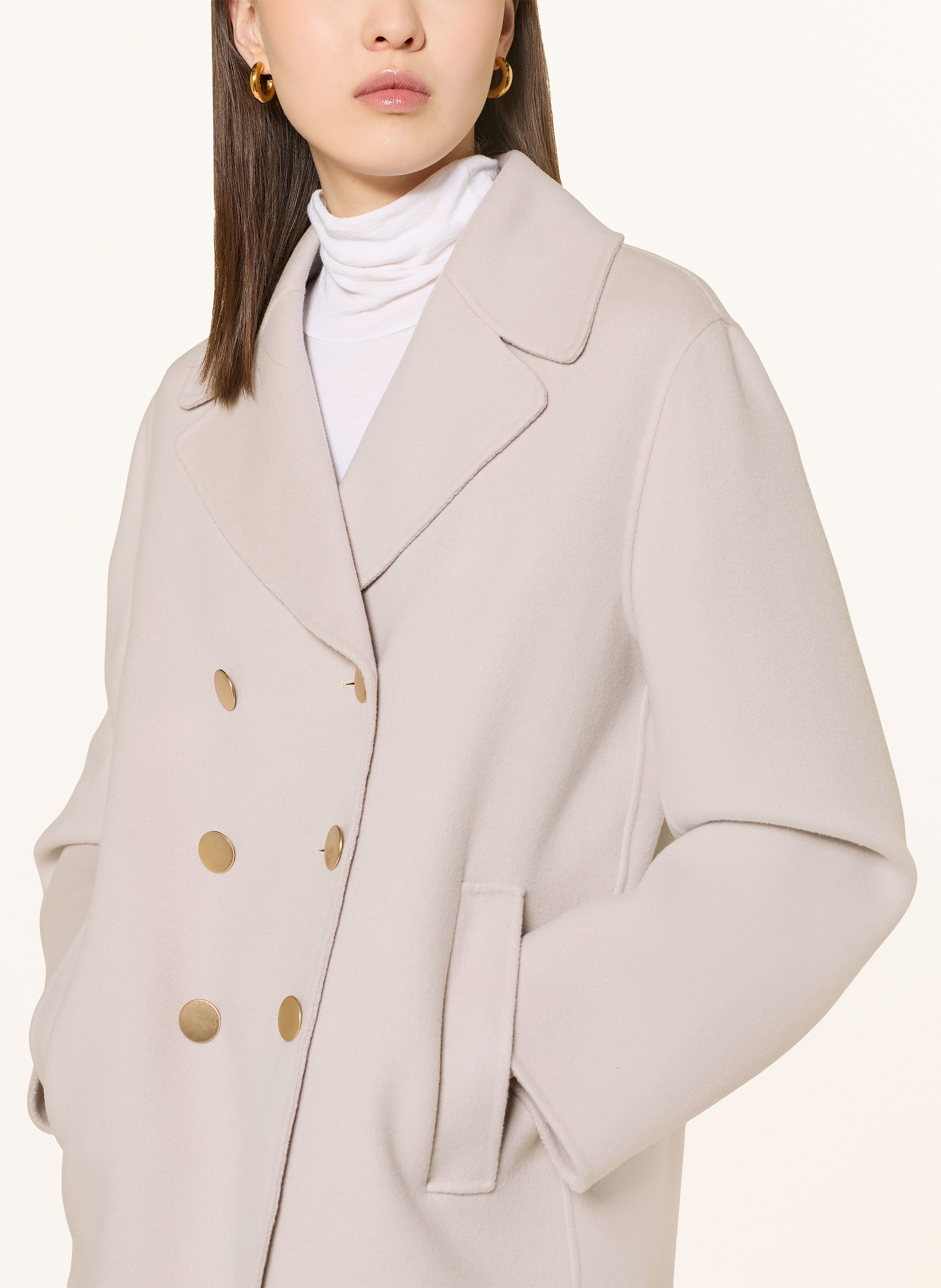 Thumbnail - S Max Mara Cabanjacke Margot beige