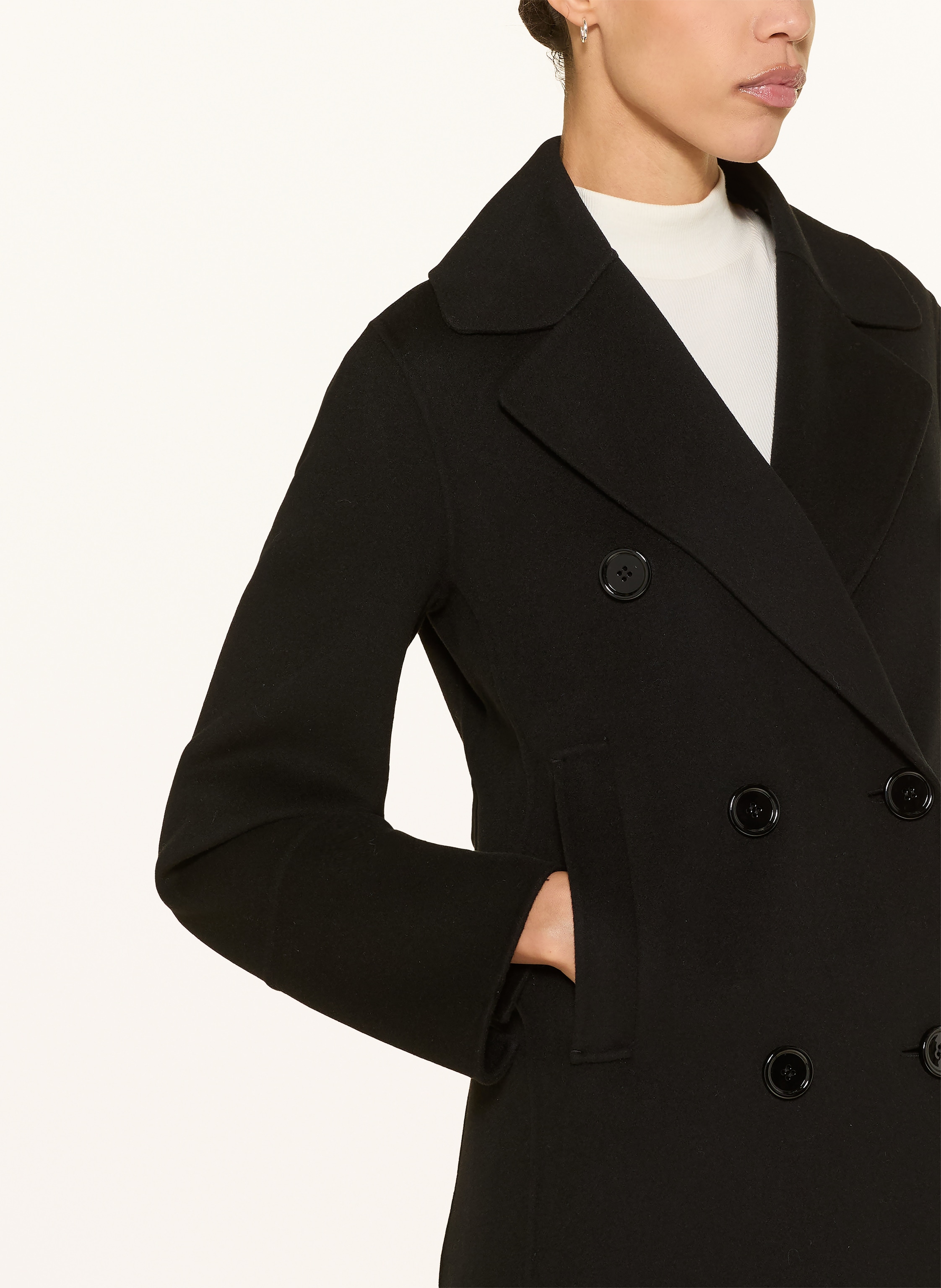 Thumbnail - S Max Mara Wollmantel Smmcustodi schwarz