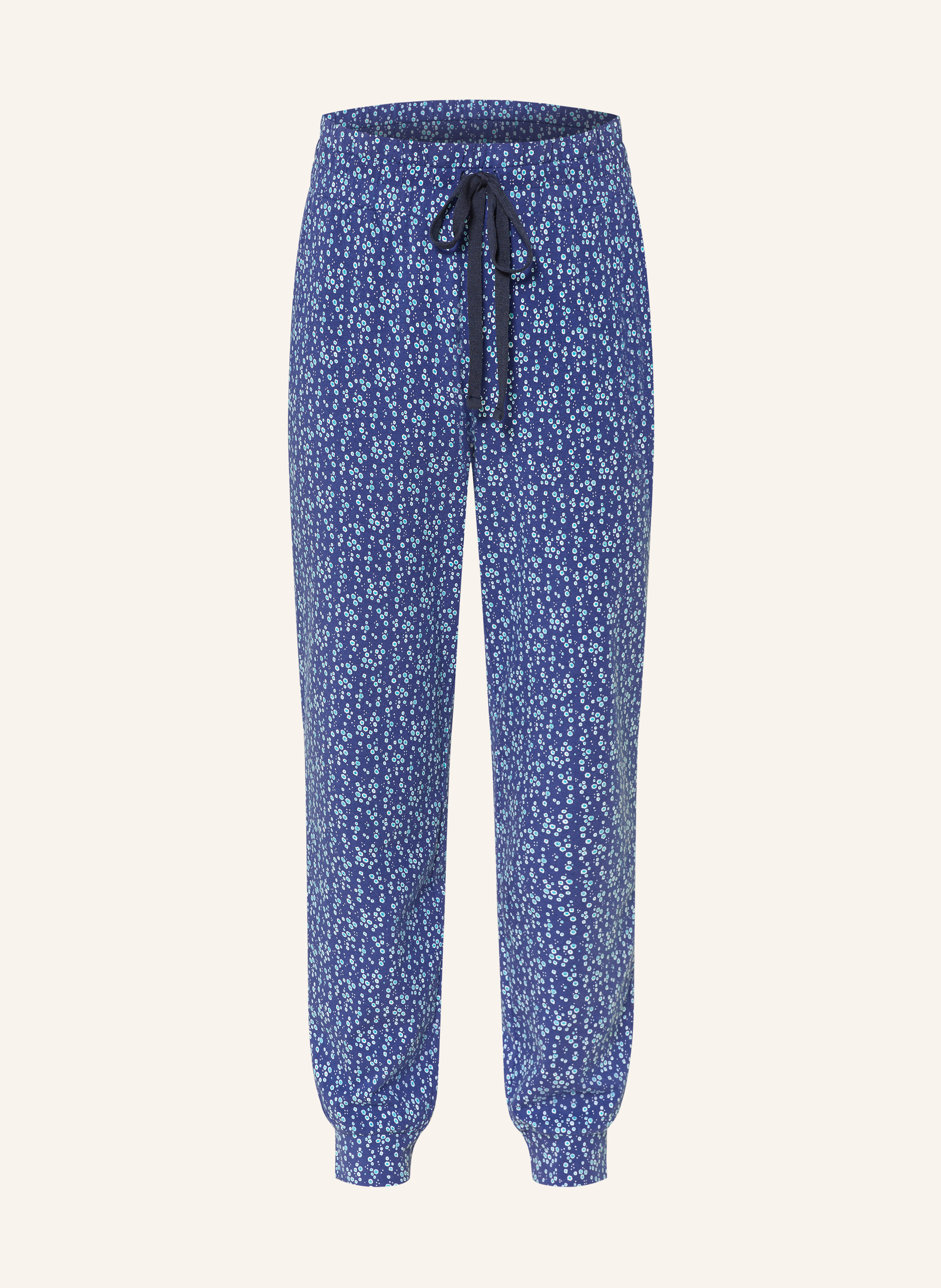 Jockey Schlafhose blau