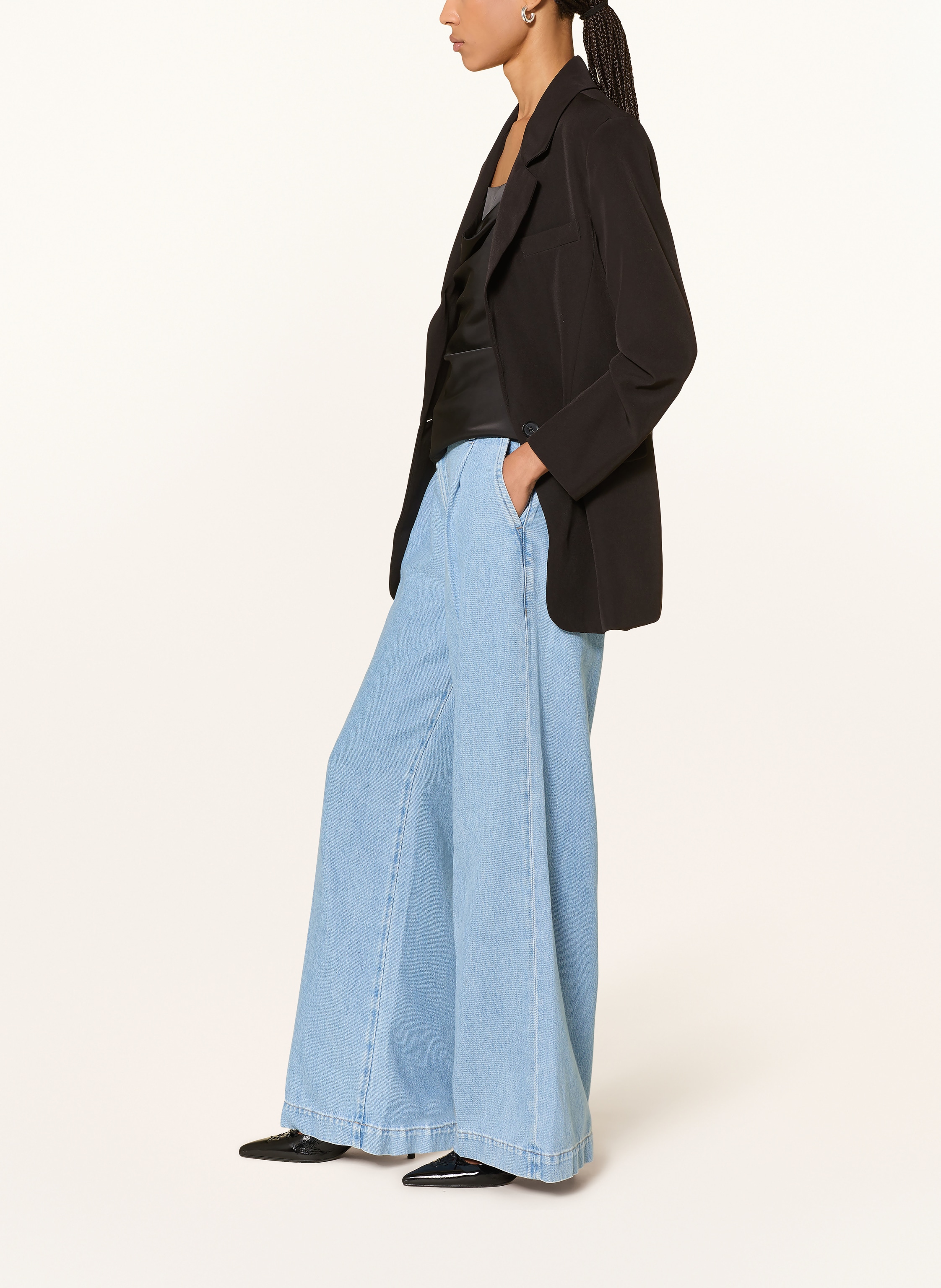 Thumbnail - Liu Jo Wide Leg Jeans blau