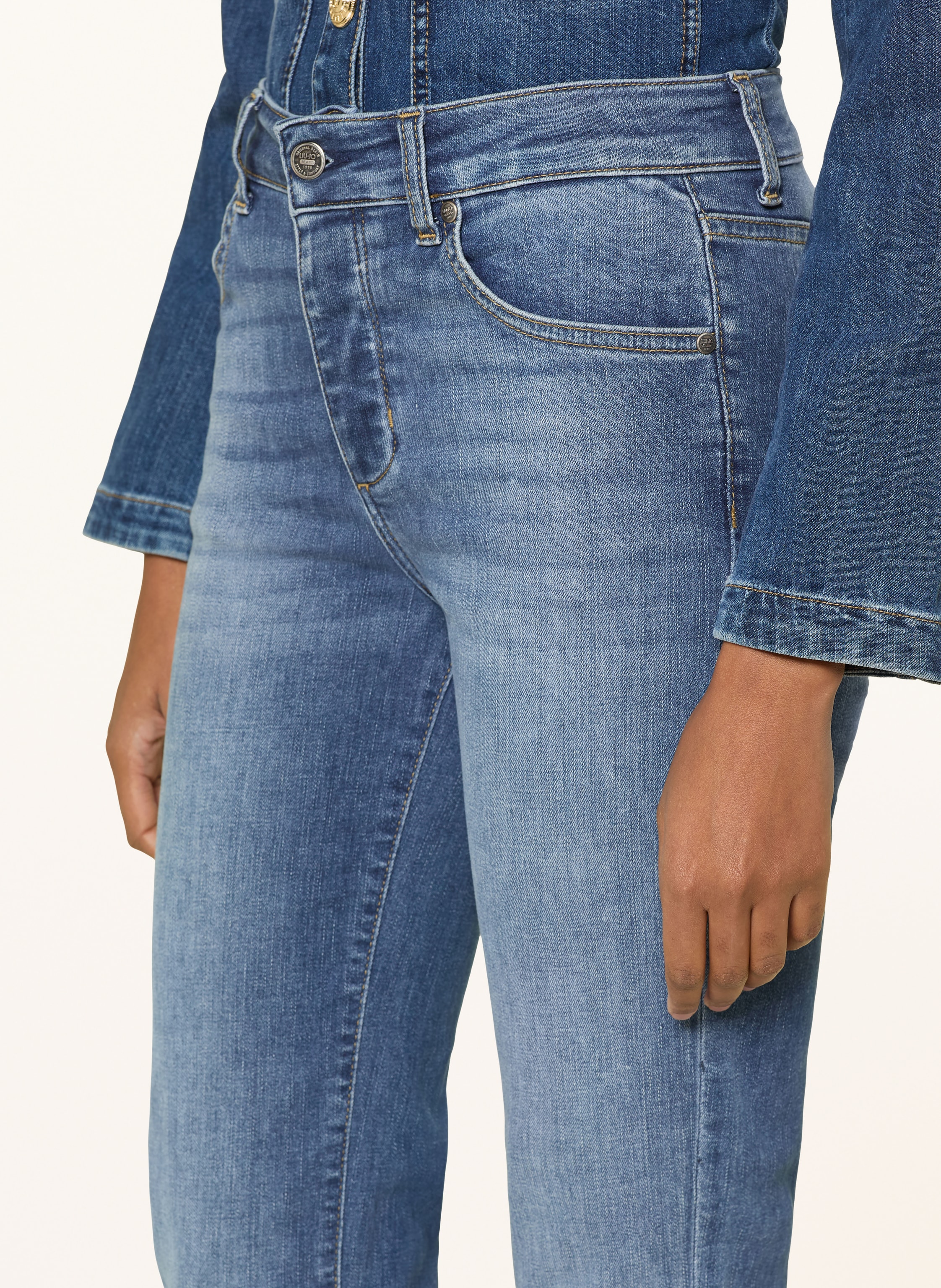 Thumbnail - Liu Jo Straight Jeans blau