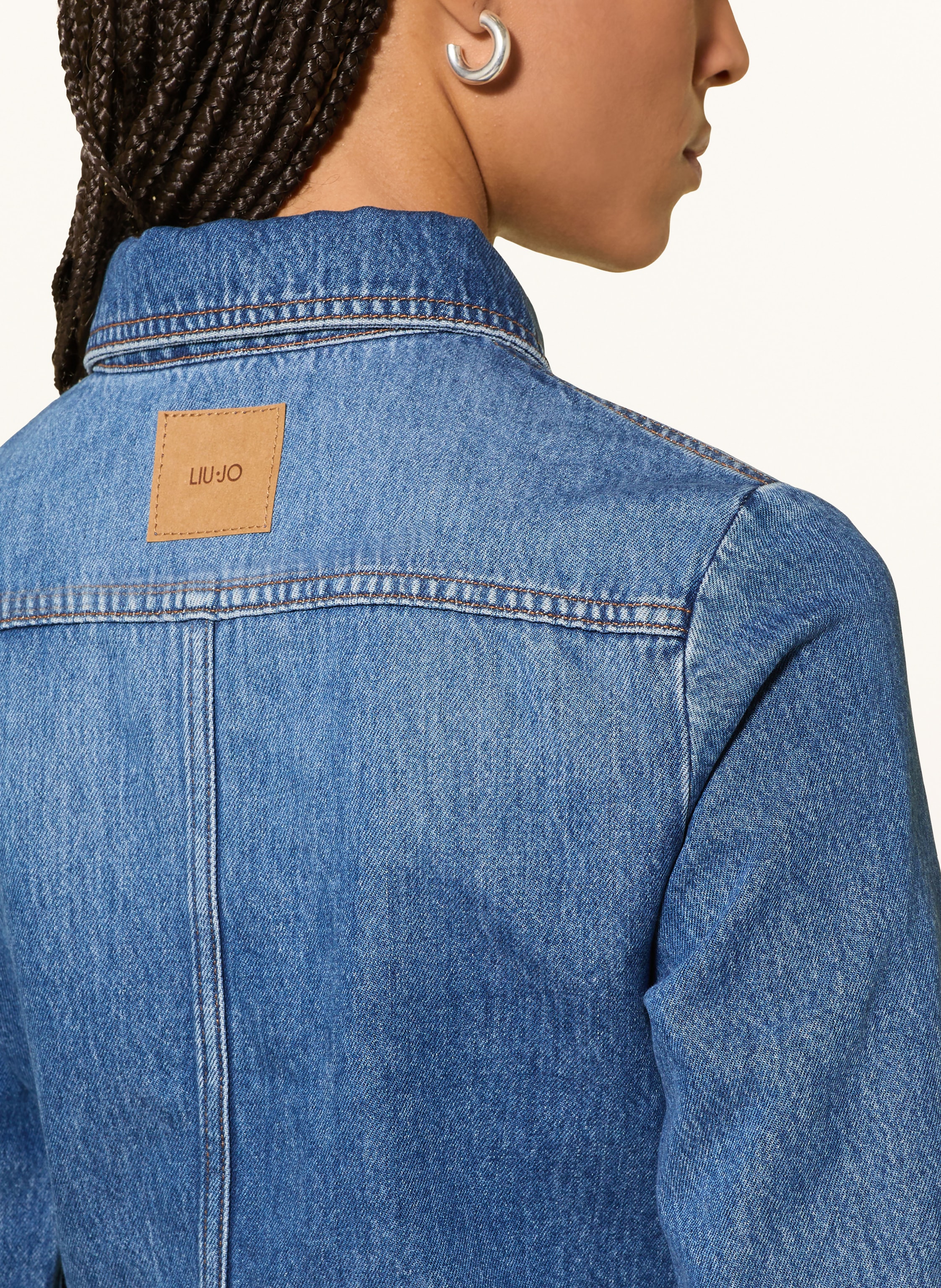 Thumbnail - Liu Jo Jeansbluse blau